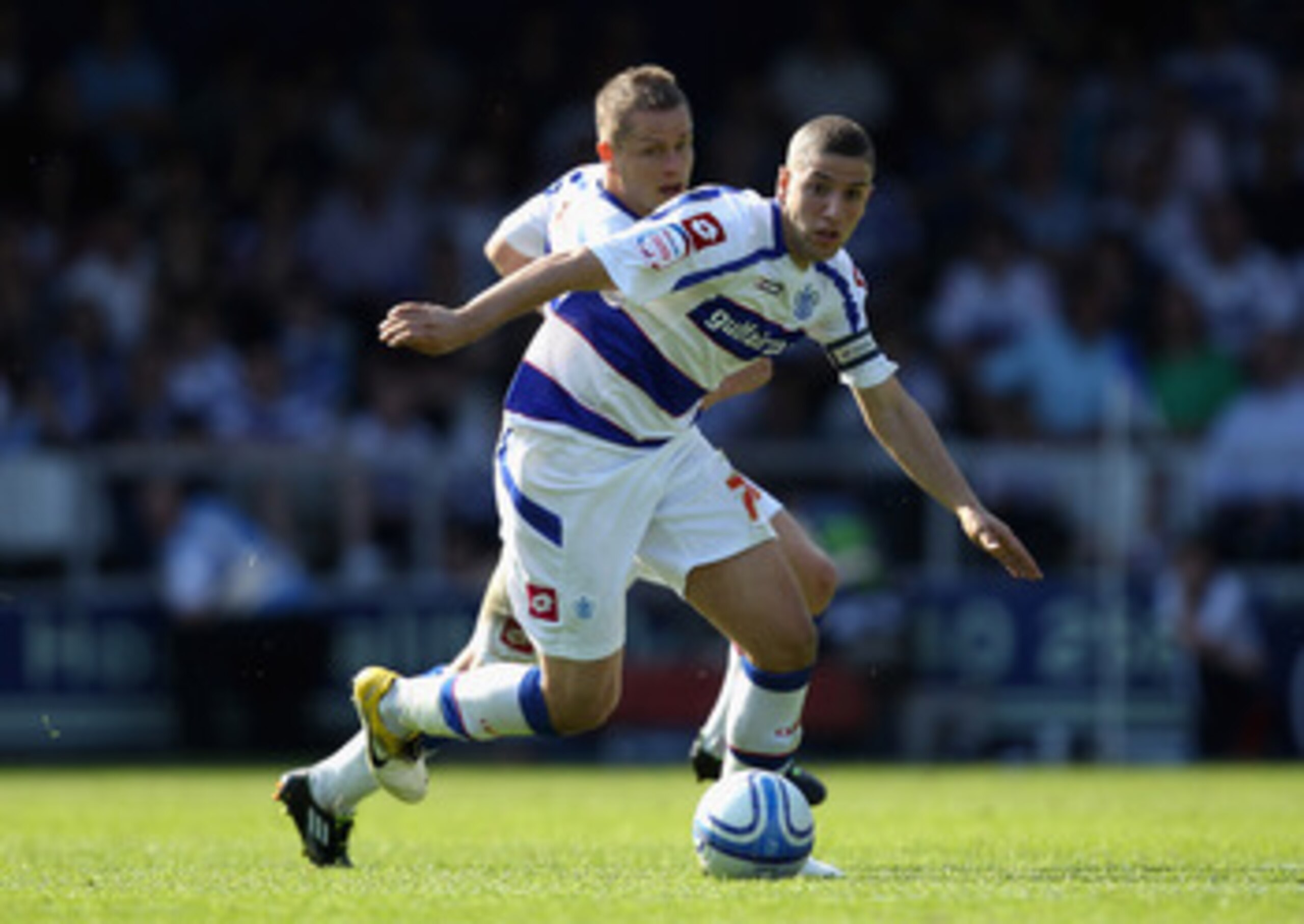 LONDON, ENGLAND - APRIL 25:  Adel Taarabt of Queens Park Rangers in action during the npower Championship match between Queens Park Rangers and Hull City at Loftus Road on April 25, 2011 in London, England.  (Photo by Warren Little/Getty Images)