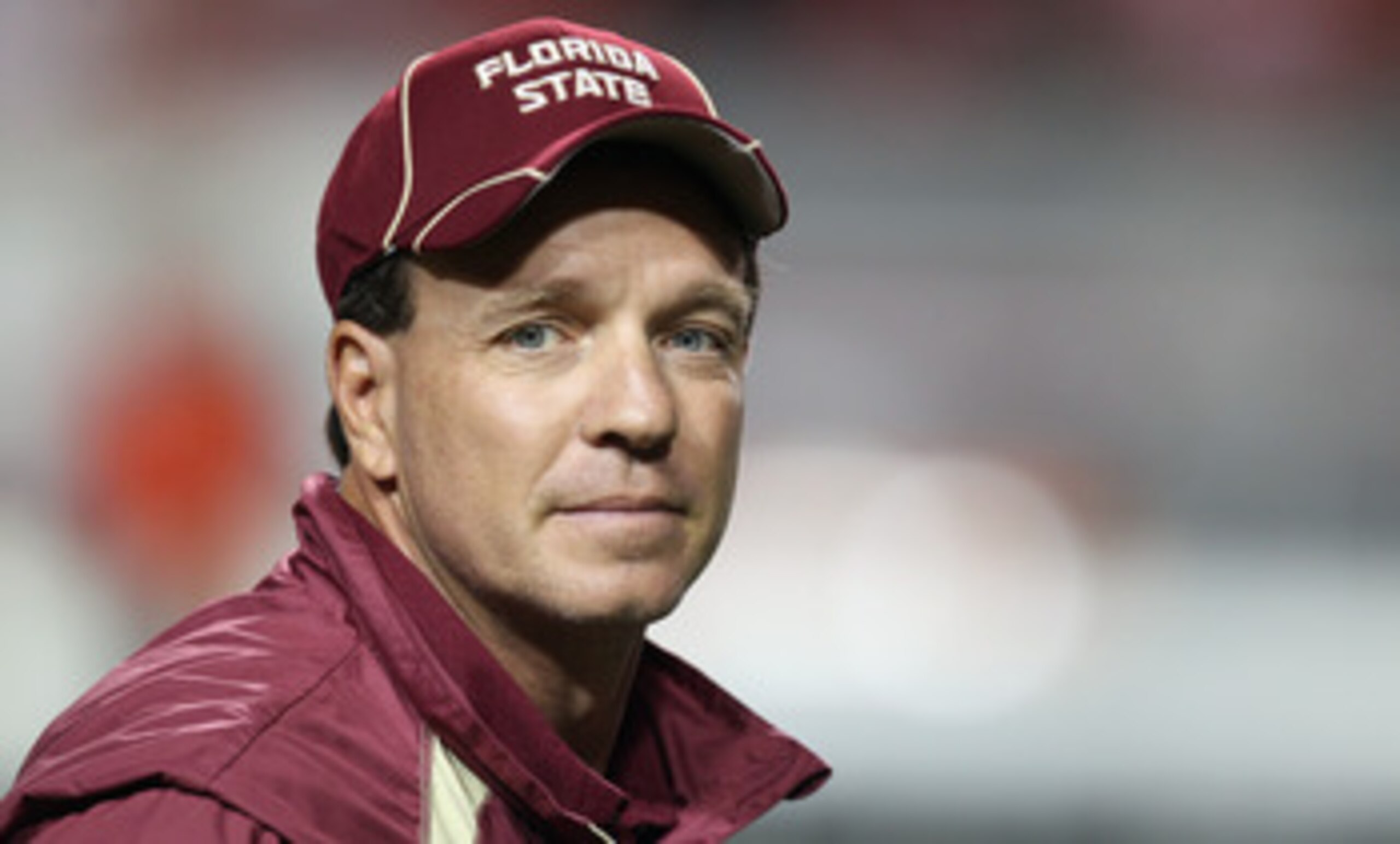 RALEIGH, NC - OCTOBER 28:  Head coach Jimbo Fisher watches on before their game against the North Carolina State Wolfpack at Carter-Finley Stadium on October 28, 2010 in Raleigh, North Carolina.  (Photo by Streeter Lecka/Getty Images)