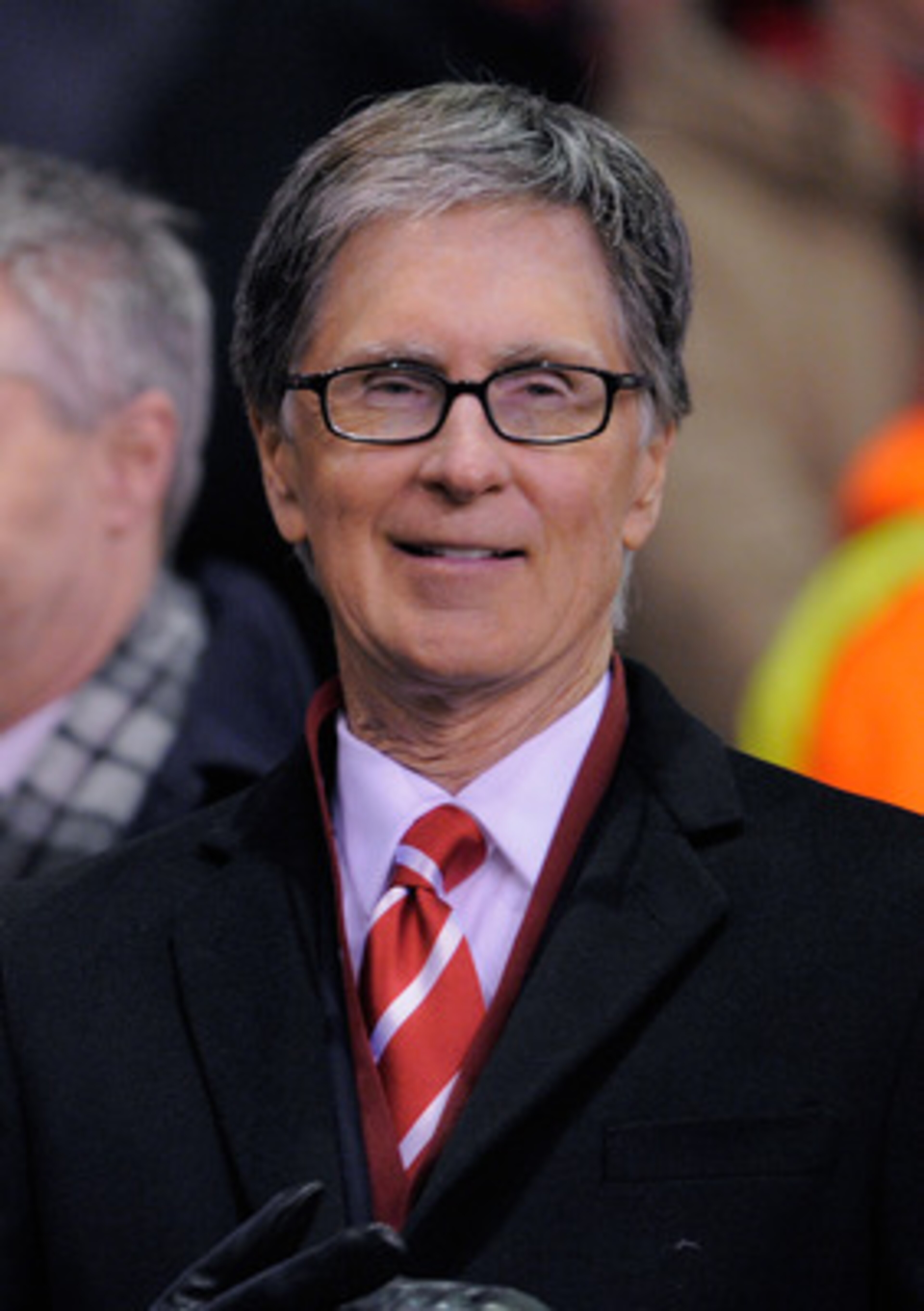 LIVERPOOL, ENGLAND - MARCH 17:  Liverpool owner John W Henry looks on ahead of the UEFA Europa League Round of 16 second leg match between Liverpool and SC Braga at Anfield on March 17, 2011 in Liverpool, England.  (Photo by Michael Regan/Getty Images)