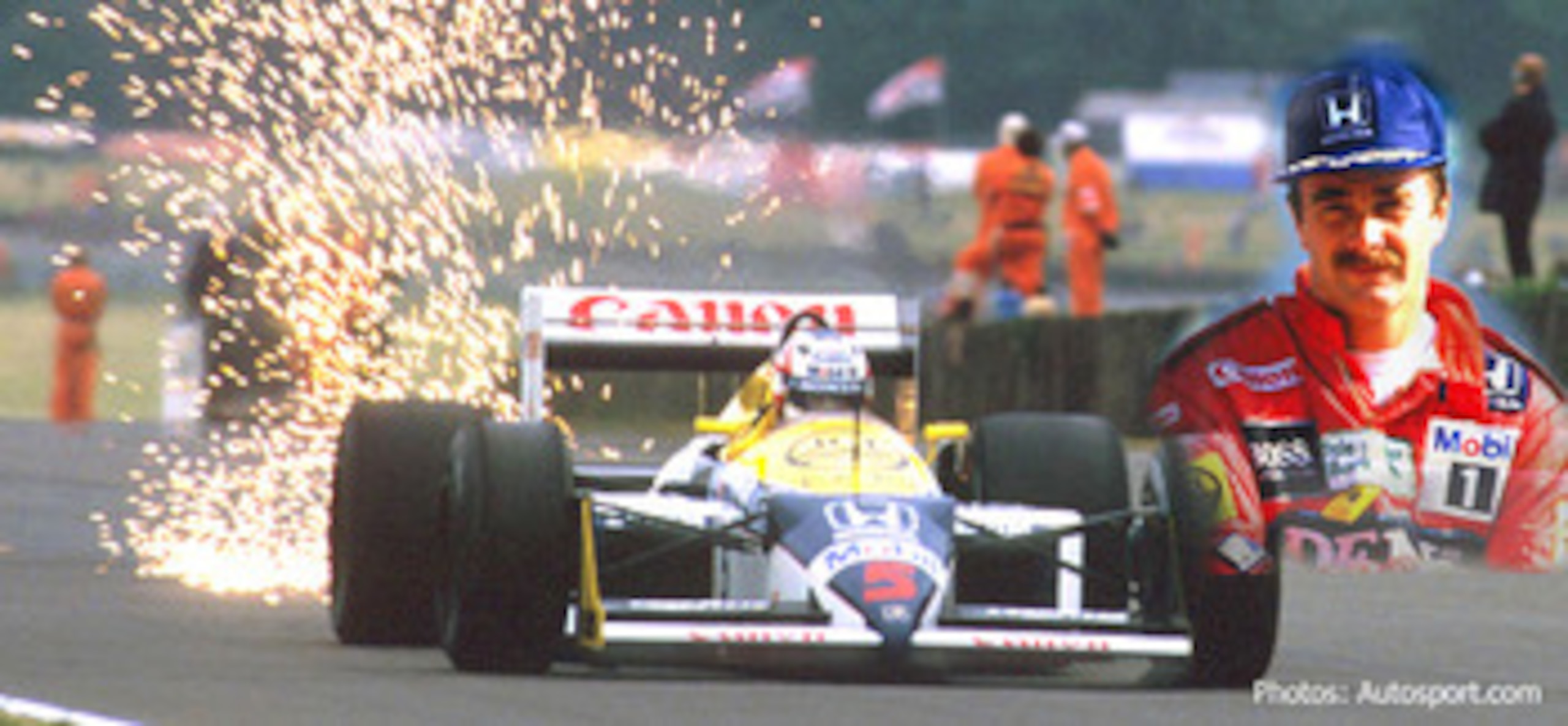Nigel Mansell started slow in F1 and finished very, very fast.