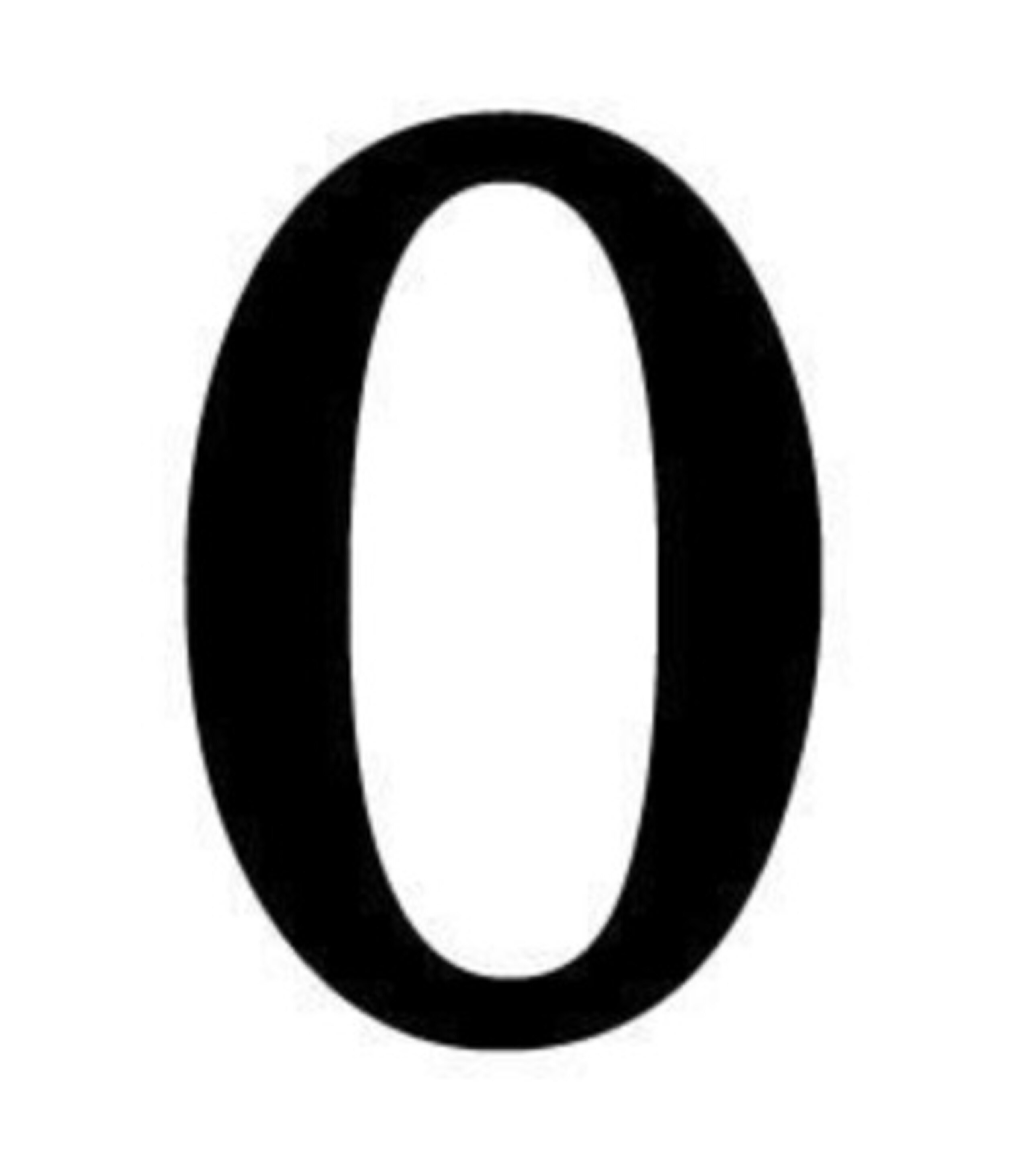 This list is brought to you by the number zero