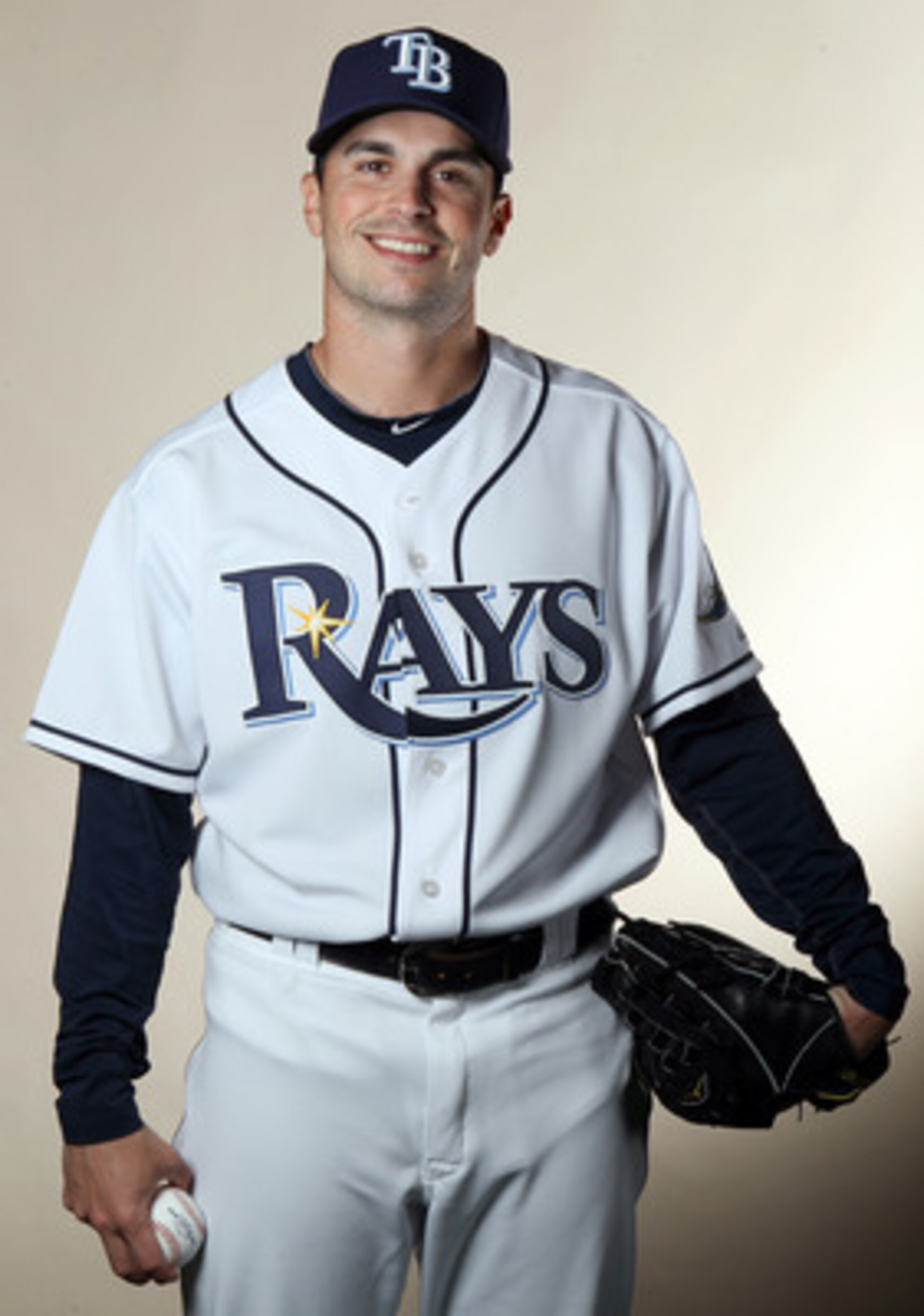 FT. MYERS, FL - FEBRUARY 22:  Brandon Gomes #47 of the Tampa Bay Rays poses for a portrait during the Tampa Bay Rays Photo Day on February 22, 2011 at the Charlotte Sports Complex in Port Charlotte, Florida.  (Photo by Elsa/Getty Images)