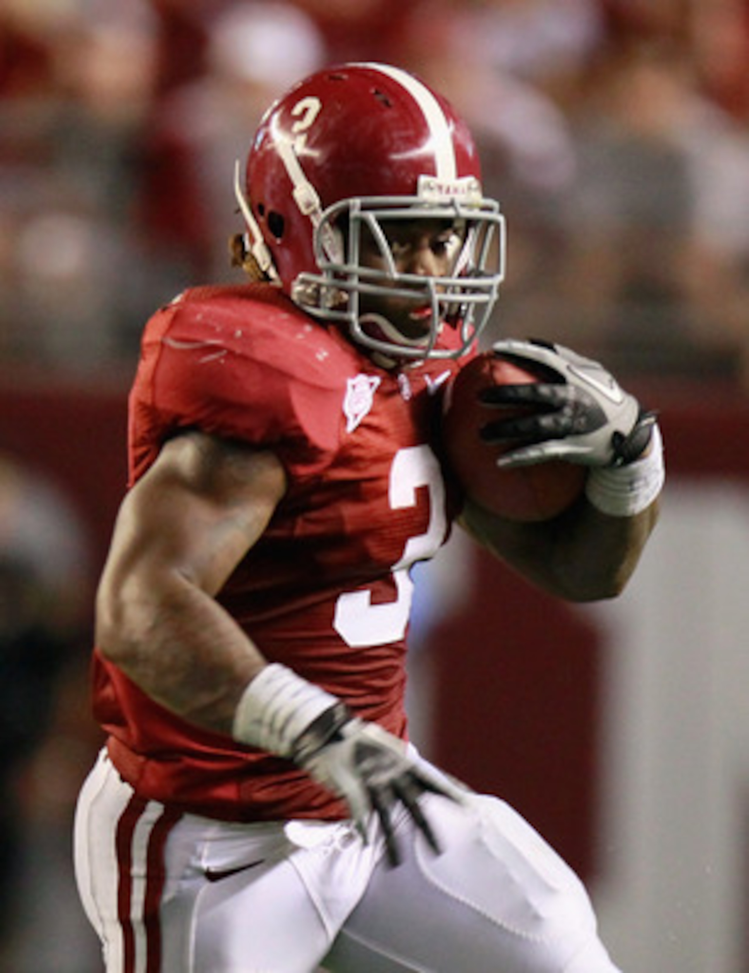 TUSCALOOSA, AL - SEPTEMBER 11:  Trent Richardson #3 of the Alabama Crimson Tide against the Penn State Nittany Lions at Bryant-Denny Stadium on September 11, 2010 in Tuscaloosa, Alabama.  (Photo by Kevin C. Cox/Getty Images)