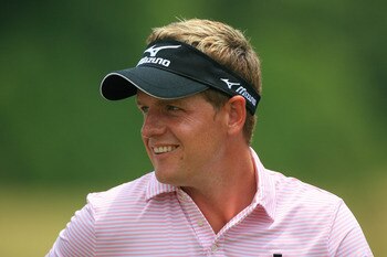 NEW ORLEANS, LA - APRIL 30: Luke Donald of England walks off the second tee during the third round of the Zurich Classic at the TPC Louisiana on April 30, 2011 in New Orleans, Louisiana. (Photo by Hunter Martin/Getty Images)
