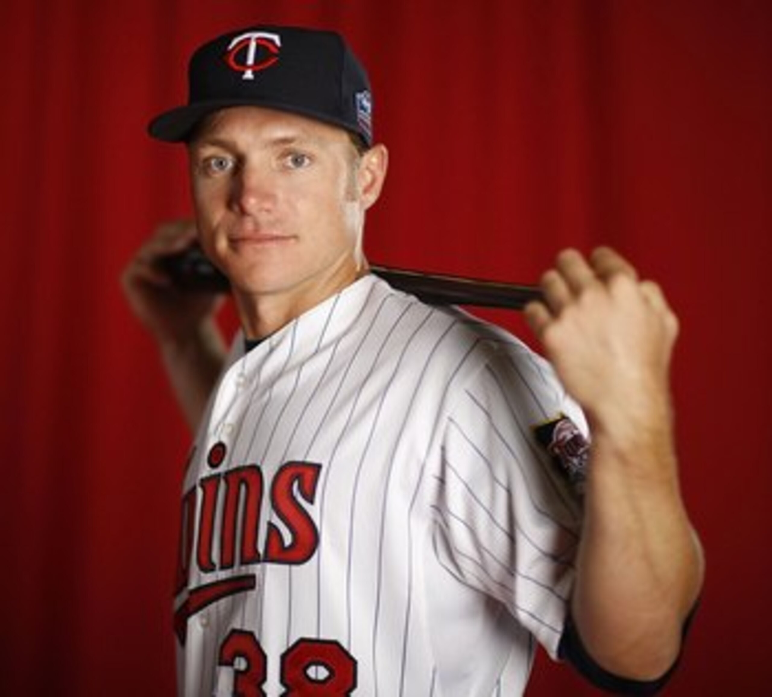FT. MYERS, FL - MARCH 01:  Luke Hughes #38 of the Minnesota Twins poses during photo day at Hammond Stadium on March 1, 2010 in Ft. Myers, Florida.  (Photo by Gregory Shamus/Getty Images)