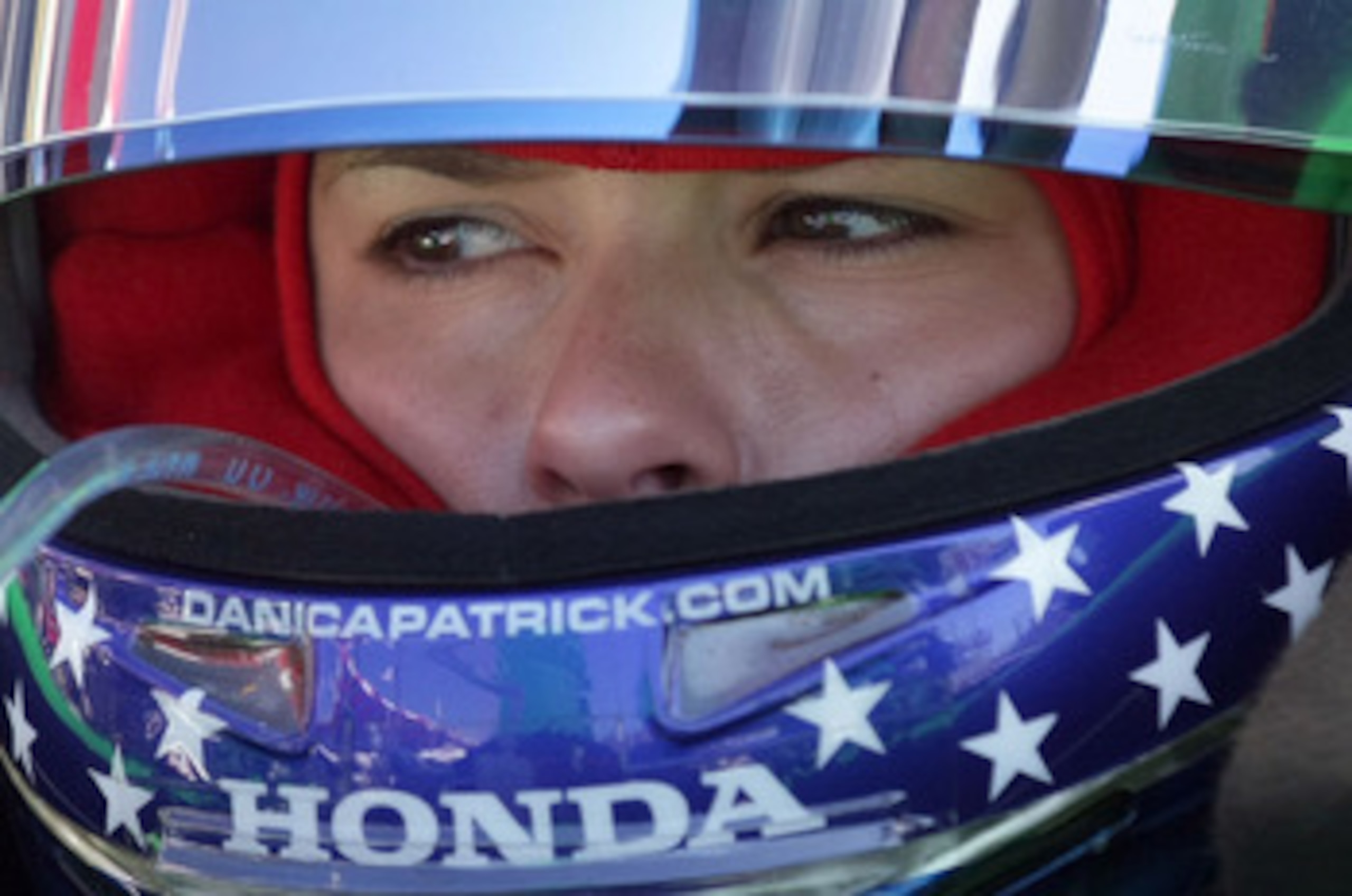 LONG BEACH, CA - APRIL 16:  Danica Patrick, driver of the #7 Team GoDaddy Andretti Autosport Dallara Honda during the practice for the Toyota Grand Prix of Long Beach on April 16, 2011 in Long Beach, California. (Photo by Donald Miralle/Getty Images)
