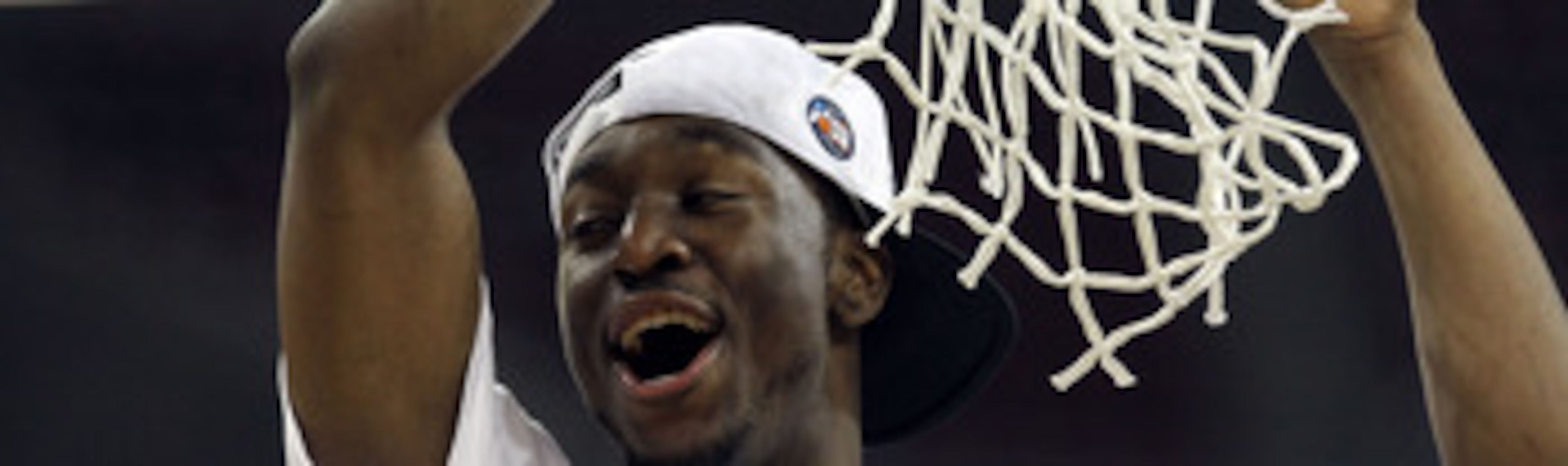 HOUSTON, TX - APRIL 04: Kemba Walker #15 of the Connecticut Huskies cuts down the net after defeating the Butler Bulldogs to win the National Championship Game of the 2011 NCAA Division I Men's Basketball Tournament by a score of 53-41 at Reliant Stadium HOUSTON, TX - APRIL 04: Kemba Walker #15 of the Connecticut Huskies cuts down the net after defeating the Butler Bulldogs to win the National Championship Game of the 2011 NCAA Division I Men's Basketball Tournament by a score of 53-41 at Reliant Stadium