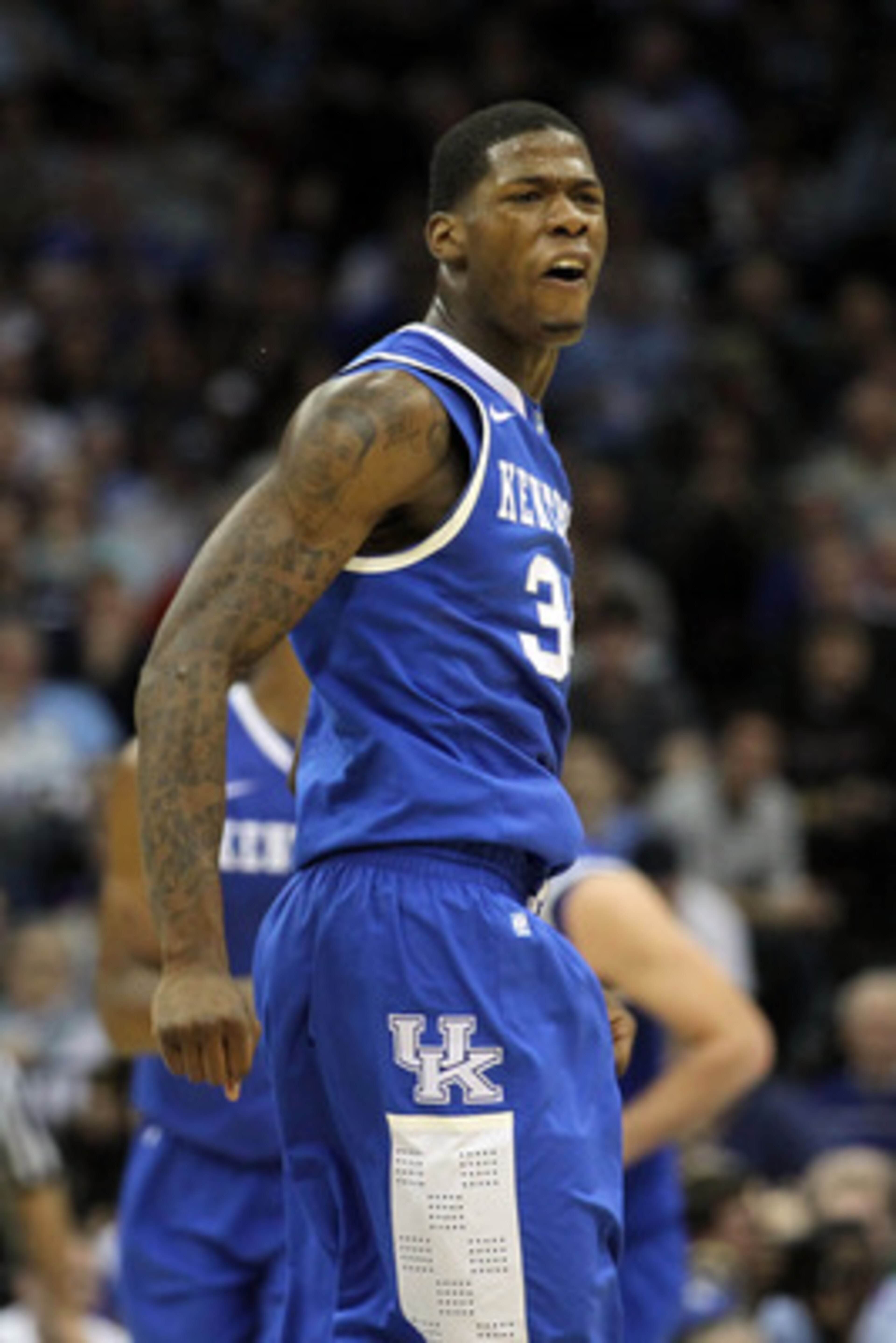 HOUSTON, TX - APRIL 02: Jeremy Lamb #3 of the Connecticut Huskies goes to the hoop against Terrence Jones #3 of the Kentucky Wildcats during the National Semifinal game of the 2011 NCAA Division I Men's Basketball Championship at Reliant Stadium on April HOUSTON, TX - APRIL 02: Jeremy Lamb #3 of the Connecticut Huskies goes to the hoop against Terrence Jones #3 of the Kentucky Wildcats during the National Semifinal game of the 2011 NCAA Division I Men's Basketball Championship at Reliant Stadium on April