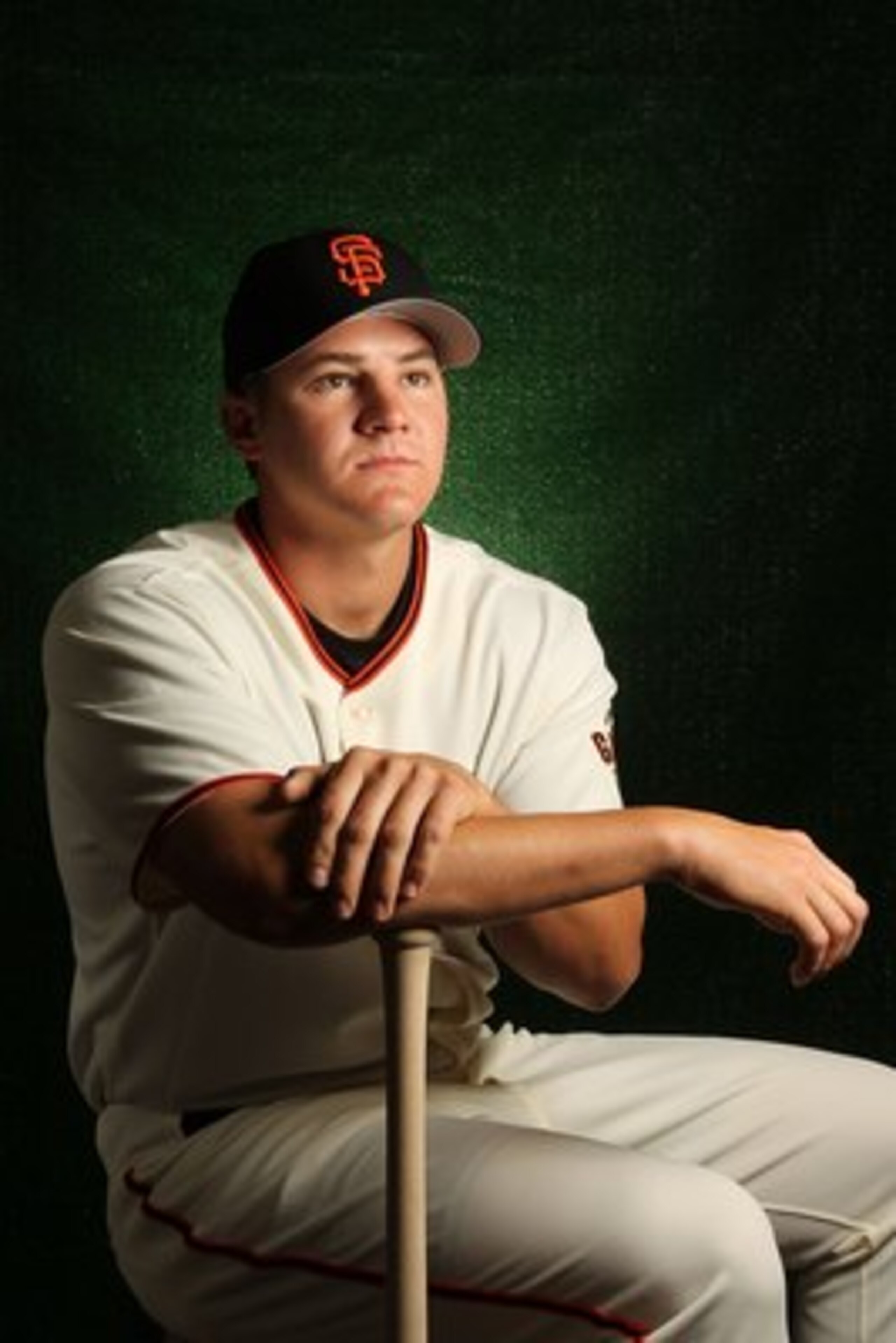 SCOTTSDALE, AZ - FEBRUARY 28:  Brett Pill of the San Francisco Giants poses during media photo day on February 28, 2010 at Scottsdale Stadium in Scottsdale, Arizona.  (Photo by Jed Jacobsohn/Getty Images)