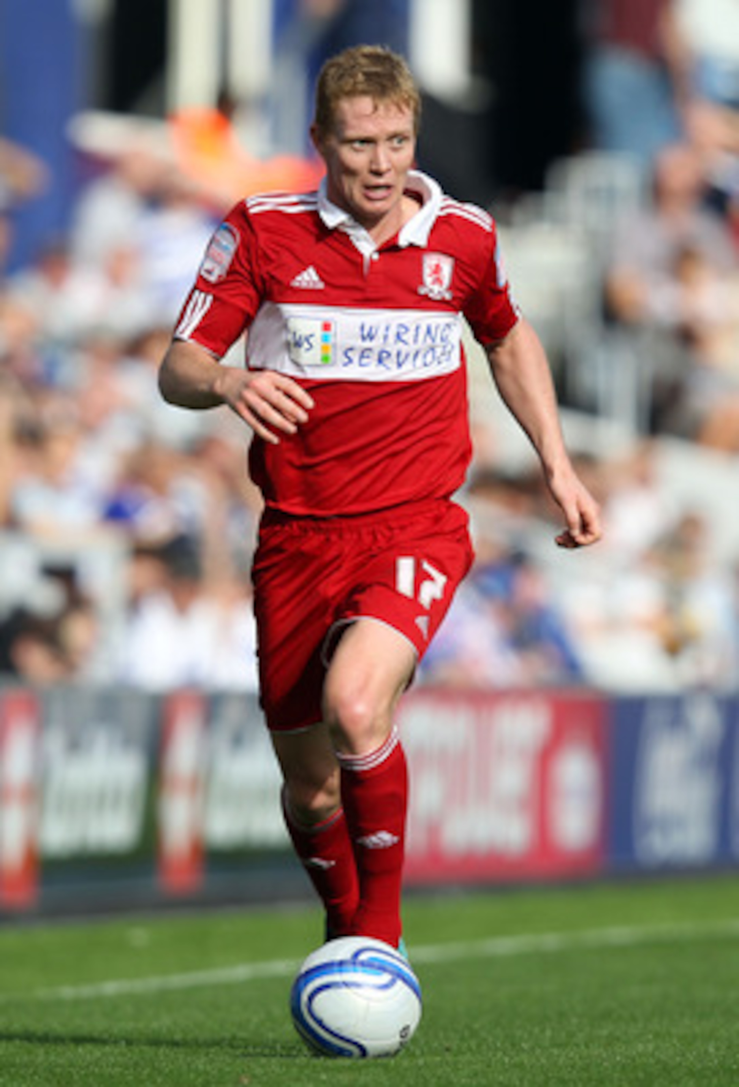 LONDON, ENGLAND - SEPTEMBER 11:  Barry Robson of Middlesbrough in action during the npower Championship match between Queens Park Rangers and Middlesbrough at Loftus Road on September 11, 2010 in London, England.  (Photo by Jan Kruger/Getty Images)