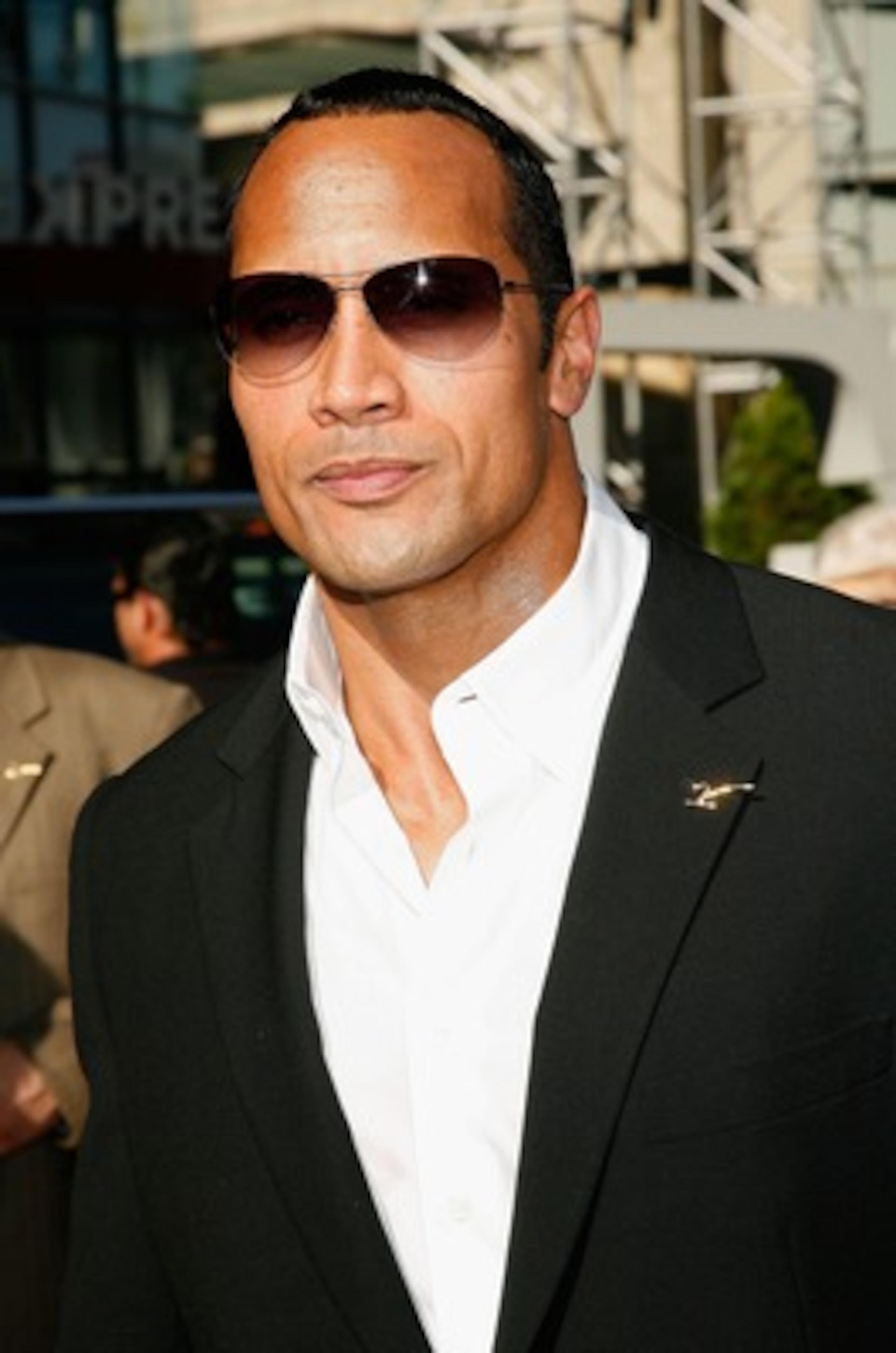 HOLLYWOOD - JULY 11:  Actor Dwayne 'The Rock' Johnson arrives at the 2007 ESPY Awards at the Kodak Theatre on July 11, 2007 in Hollywood, California.  (Photo by Vince Bucci/Getty Images)