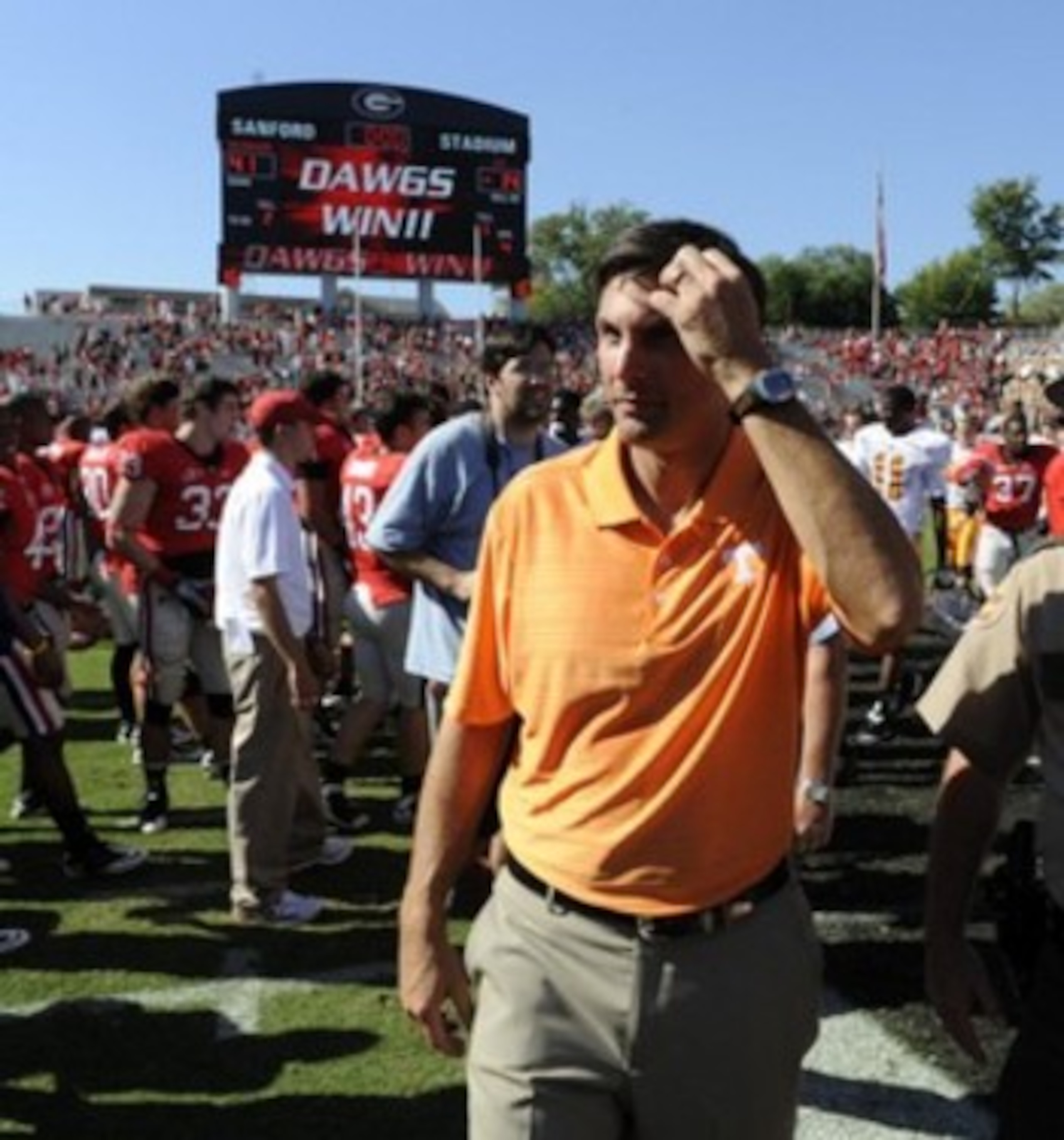Georgia on his mind.