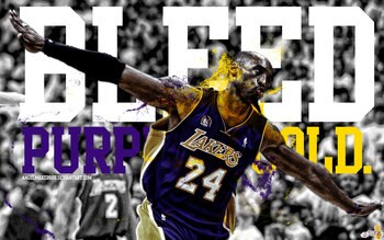 Bleed Purple and Gold Designed by Ishaan Mishra of Source24Designs.
