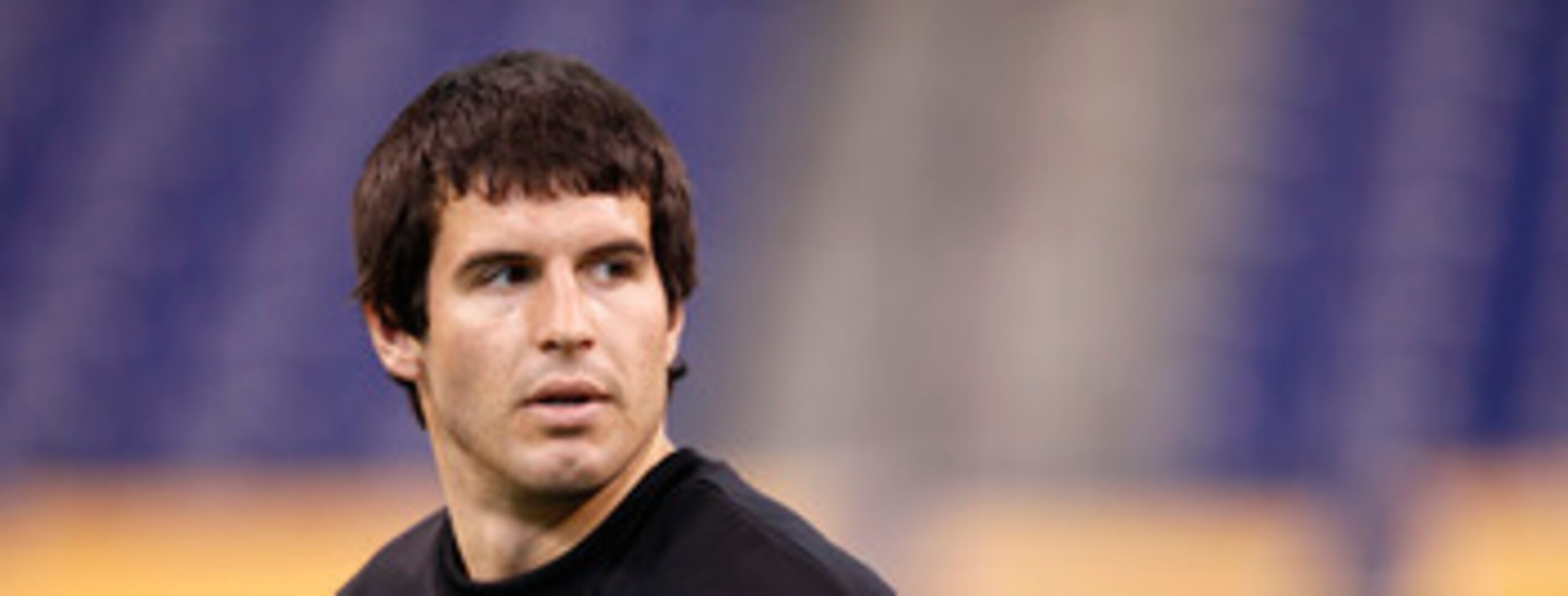 INDIANAPOLIS, IN - FEBRUARY 27: Quarterback Christian Ponder of Florida State looks on during the 2011 NFL Scouting Combine at Lucas Oil Stadium on February 27, 2011 in Indianapolis, Indiana. (Photo by Joe Robbins/Getty Images) INDIANAPOLIS, IN - FEBRUARY 27: Quarterback Christian Ponder of Florida State looks on during the 2011 NFL Scouting Combine at Lucas Oil Stadium on February 27, 2011 in Indianapolis, Indiana. (Photo by Joe Robbins/Getty Images)