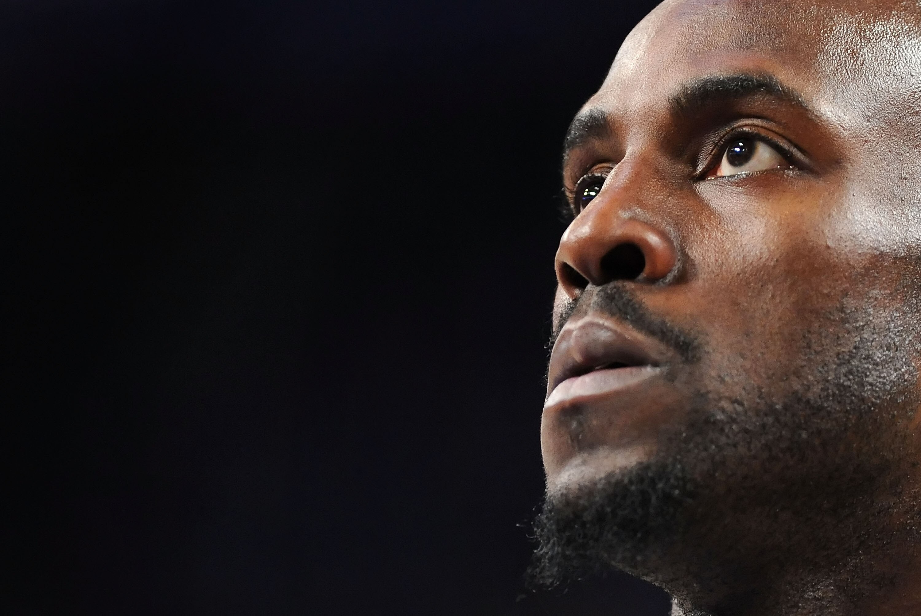LOS ANGELES, CA - DECEMBER 25:  Kevin Garnett #5 of the Boston Celtics looks on before the game against the Los Angeles Lakers at Staples Center on December 25, 2008 in Los Angeles, California.  The Lakers defeated the Celtics 92-83.  NOTE TO USER: User e