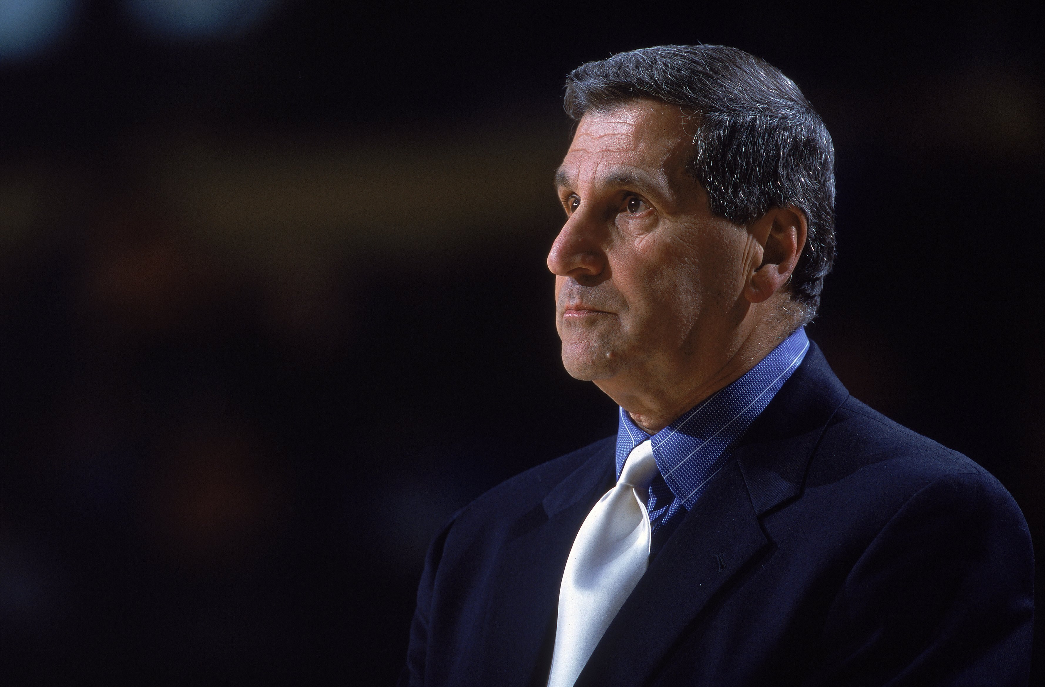 8 Mar 2001:  Head Coach Jim Harrick of the Georgia Bulldogs watches the action during the South Eastern Conference Tournament Game against the Louisiana State Tigers at the Gaylord Entertainment Center in Nashville, Tennessee. The Tigers defeated the Bull