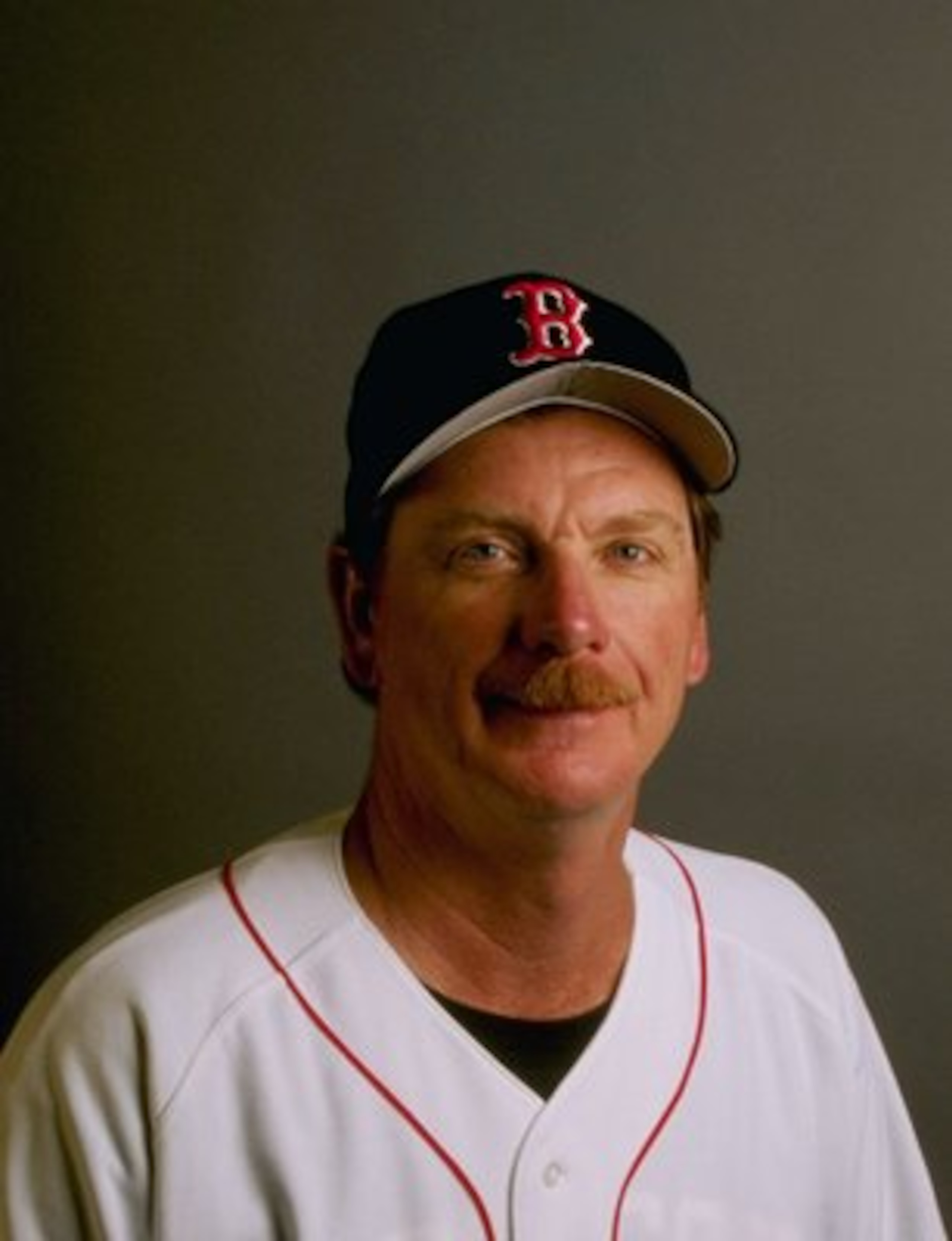 24 Feb 1998: Joe Kerrigan #16 of the Boston Red Sox poses for a portrait during Spring Training at the City of Palms Park in Fort Myers, Florida.