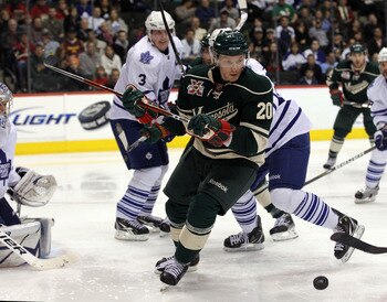 ST PAUL, MN - MARCH 22: Antti Miettinen #20 of the Minnesota Wild skates against the Toronto Maple Leafs at the Xcel Energy Center on March 22, 2011 in St Paul, Minnesota. (Photo by Bruce Bennett/Getty Images) ST PAUL, MN - MARCH 22: Antti Miettinen #20 of the Minnesota Wild skates against the Toronto Maple Leafs at the Xcel Energy Center on March 22, 2011 in St Paul, Minnesota. (Photo by Bruce Bennett/Getty Images)