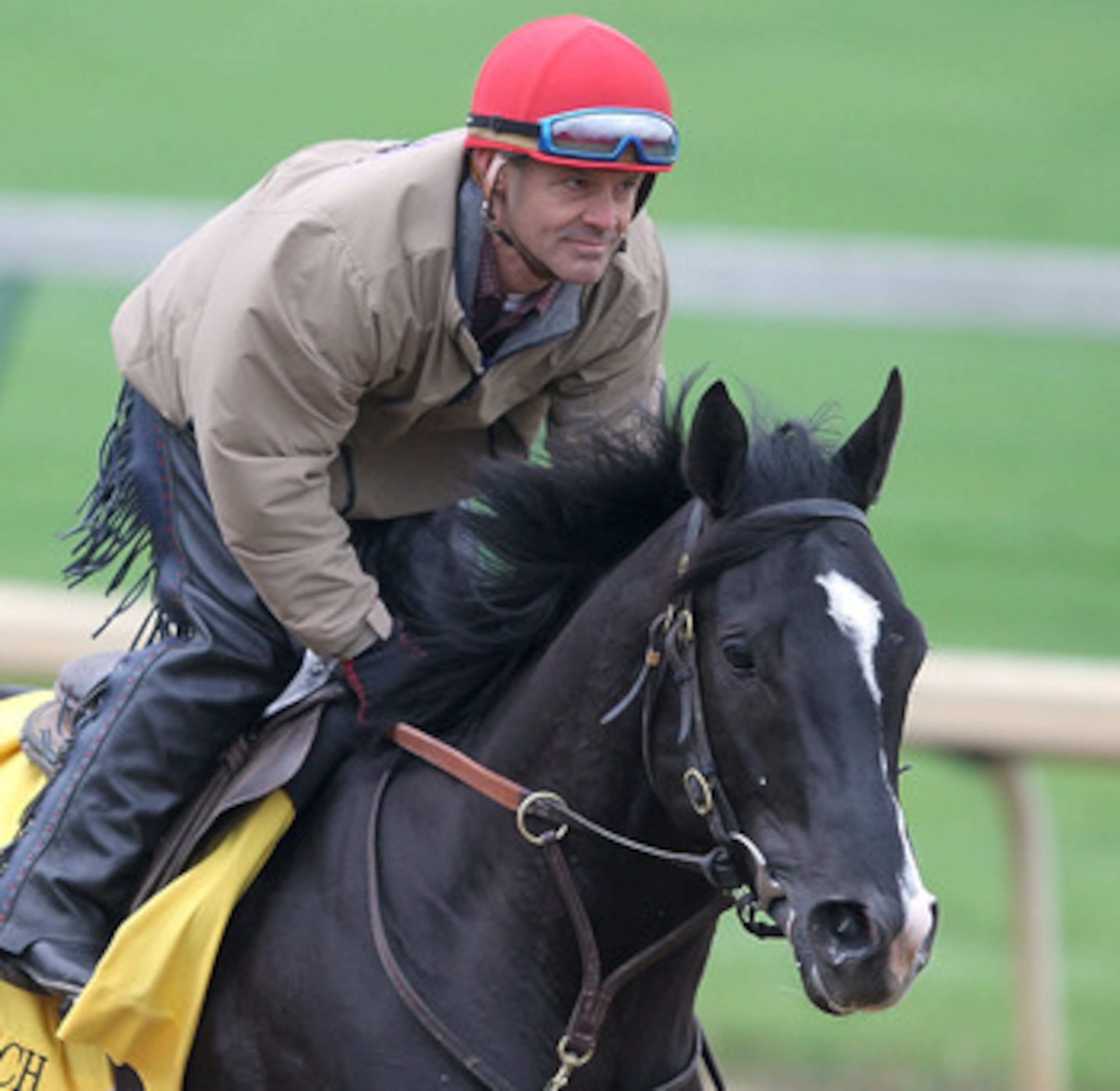 LOUISVILLE, KY - MAY 04:  ArchArchArch trains during the morning exercise runs session in preparation for the 137th Kentucky Derby at Churchill Downs on May 4, 2011 in Louisville, Kentucky.  (Photo by Matthew Stockman/Getty Images)