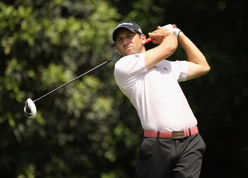 CHENGDU, CHINA - APRIL 23:  Sergio Garcia of Spain in action during day three of the Volvo China Open at Luxehills Country Club on April 23, 2011 in Chengdu, China.  (Photo by Ian Walton/Getty Images)