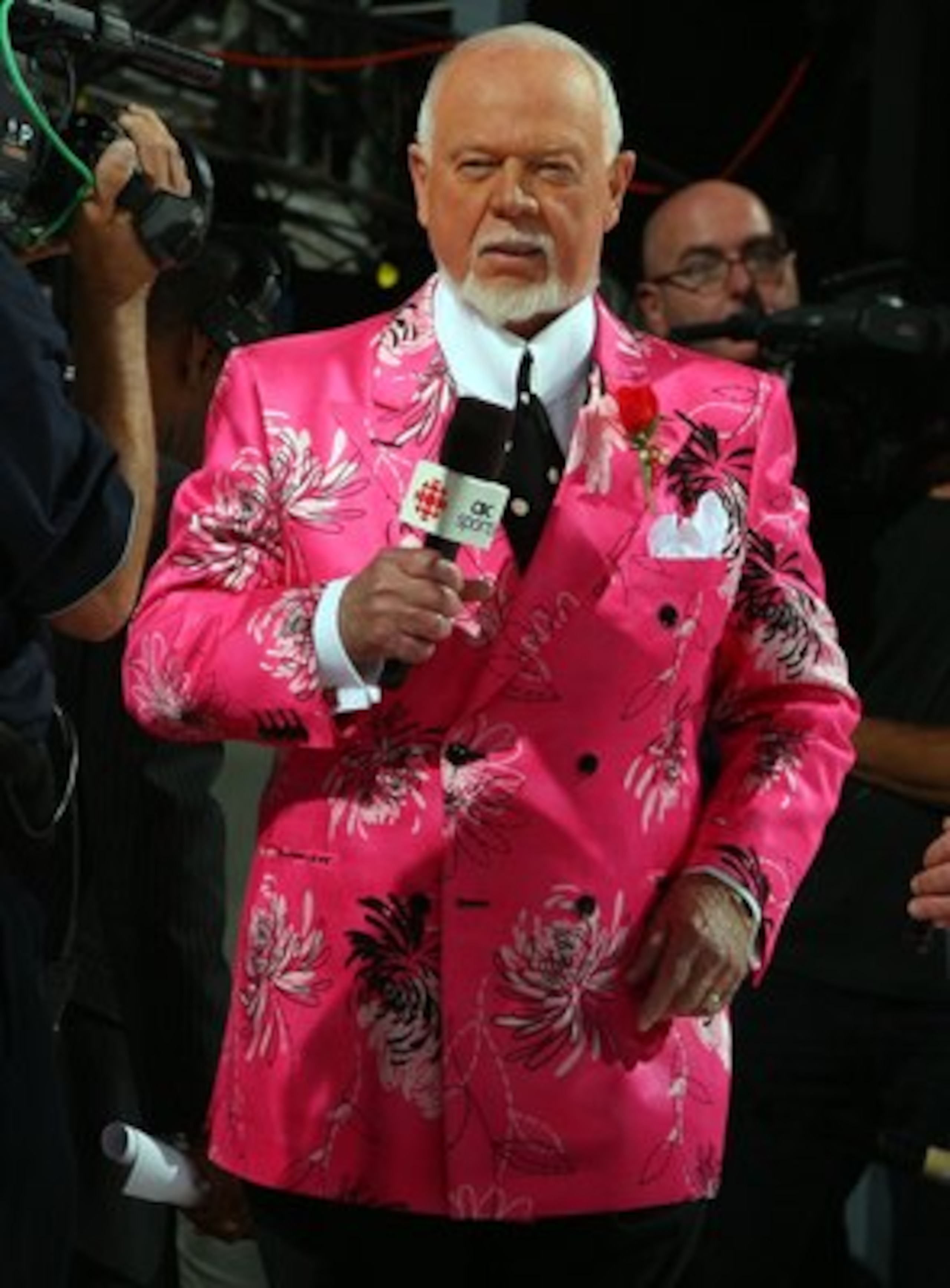 DETROIT - MAY 31:  Hockey analyst Don Cherry reports prior tp the the Pittsburgh Penguins playing the Detroit Red Wings during Game Two of the 2009 Stanley Cup Finals at Joe Louis Arena on May 31, 2009 in Detroit, Michigan.  (Photo by Jim McIsaac/Getty Im