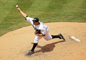 MIAMI GARDENS, FL - APRIL 24:  Josh Johnson #55 of the Florida Marlins pitches during a game against the Colorado Rockies at Sun Life Stadium on April 24, 2011 in Miami Gardens, Florida.  (Photo by Mike Ehrmann/Getty Images)