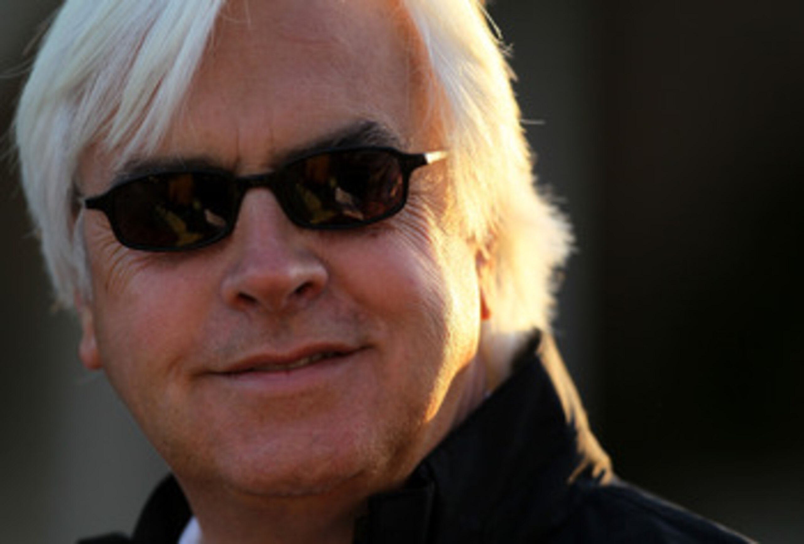 LOUISVILLE, KY - APRIL 30:  Trainer Bob Baffert stands in the paddock area at Churchill Downs on April 30, 2010 in Louisville, Kentucky.  (Photo by Andy Lyons/Getty Images)