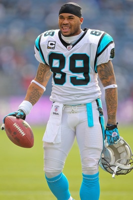 SEATTLE - DECEMBER 05:  Wide receiver Steve Smith #89 of the Carolina Panthers looks on during warmups prior to the game against the Seattle Seahawks at Qwest Field on December 5, 2010 in Seattle, Washington. The Seahawks won, 31-14. (Photo by Otto Greule