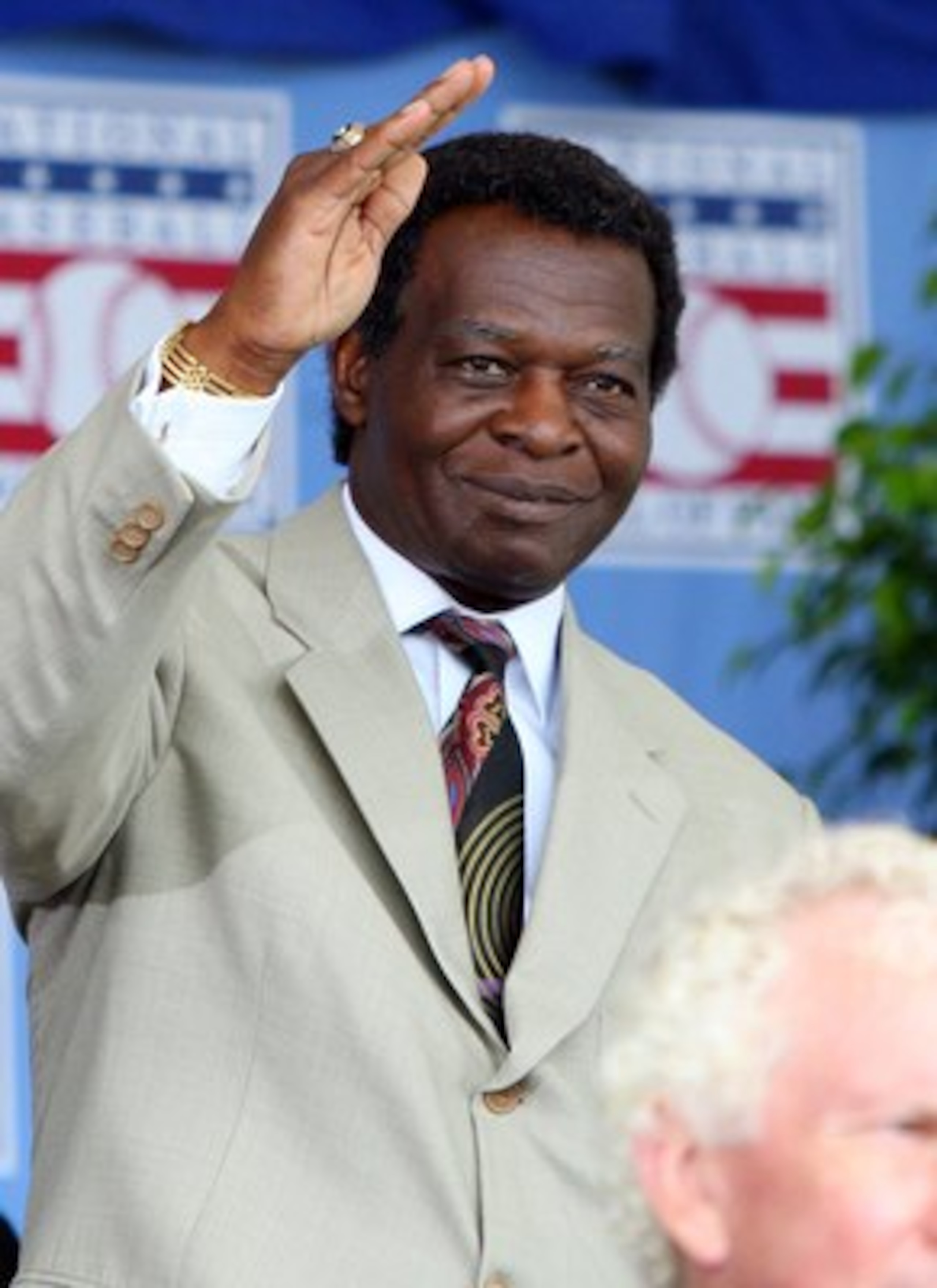 COOPERSTOWN, NY - JULY 26: Hall of Famer Lou Brock waves to the crowd as he is introduced at Clark Sports Center during the 2009 Baseball Hall of Fame induction ceremony on July 26, 2009 in Cooperstown, New York. (Photo by Jim McIsaac/Getty Images) COOPERSTOWN, NY - JULY 26: Hall of Famer Lou Brock waves to the crowd as he is introduced at Clark Sports Center during the 2009 Baseball Hall of Fame induction ceremony on July 26, 2009 in Cooperstown, New York. (Photo by Jim McIsaac/Getty Images)