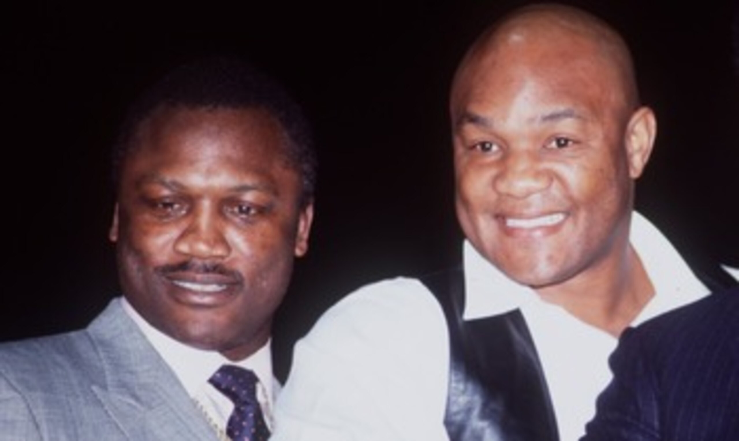 UNDATED:  JOE FRAZIER, GEORGE FOREMAN AND MUHAMMAD ALI. Mandatory Credit: Gray Mortimore/ALLSPORT