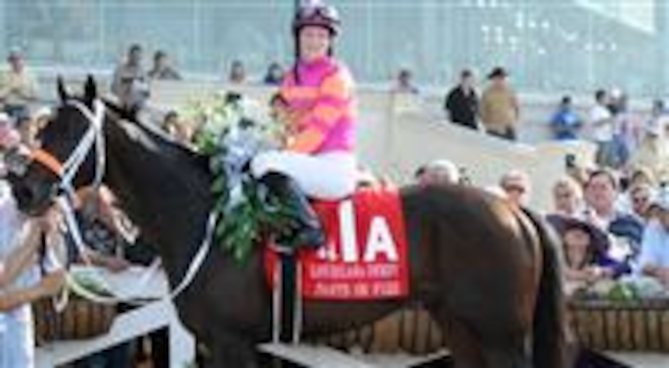 Rosie Napravnik will try to set the tote board on fire