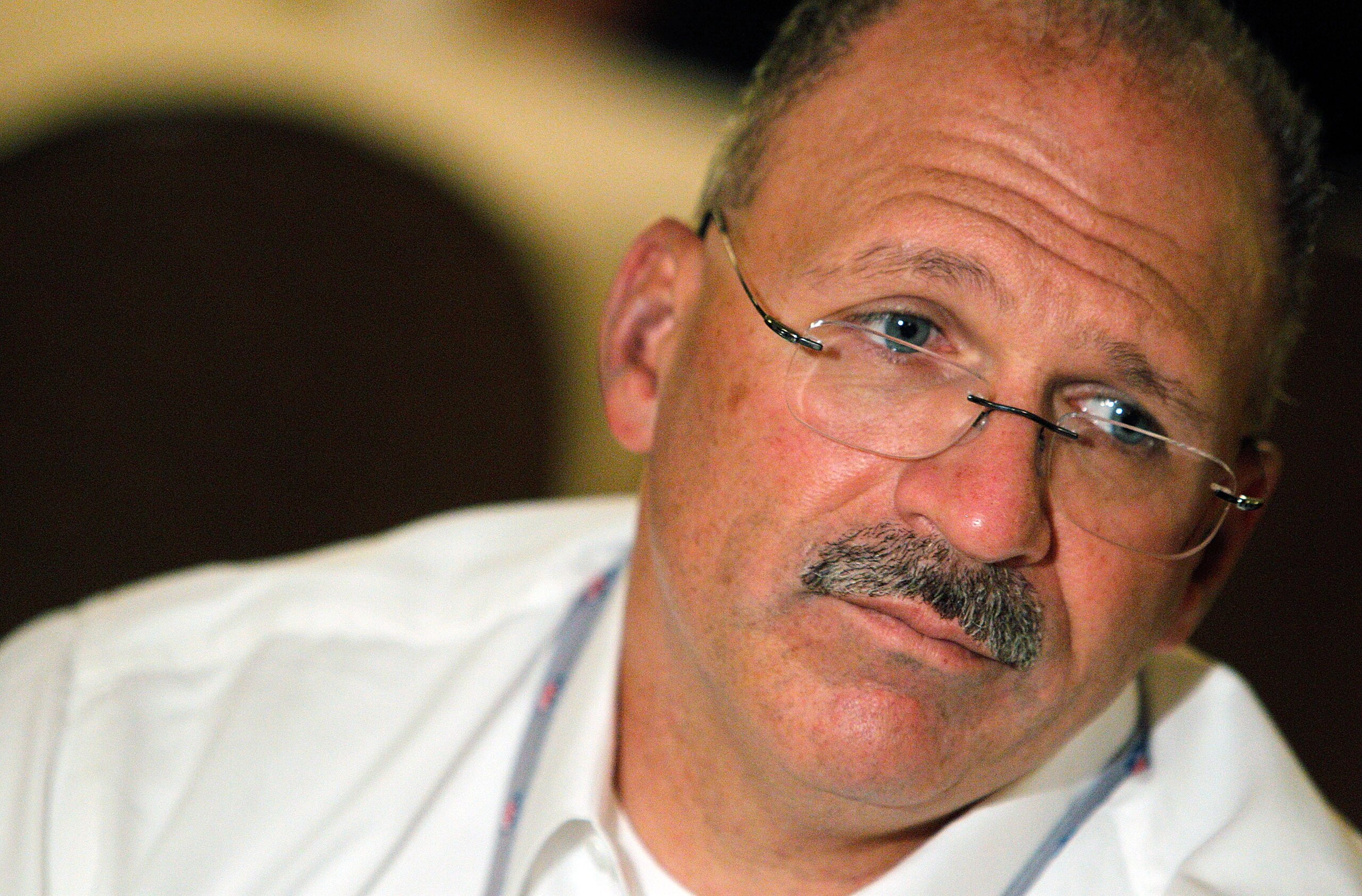 NEW ORLEANS, LA - MARCH 22: Miami Dolphins head coach Tony Sparano answers questions from the media during the NFL Annual Meetings at the Roosevelt Hotel on March 22, 2011 in New Orleans, Louisiana.Despite a NFL owners imposed lockout in effect since Marc