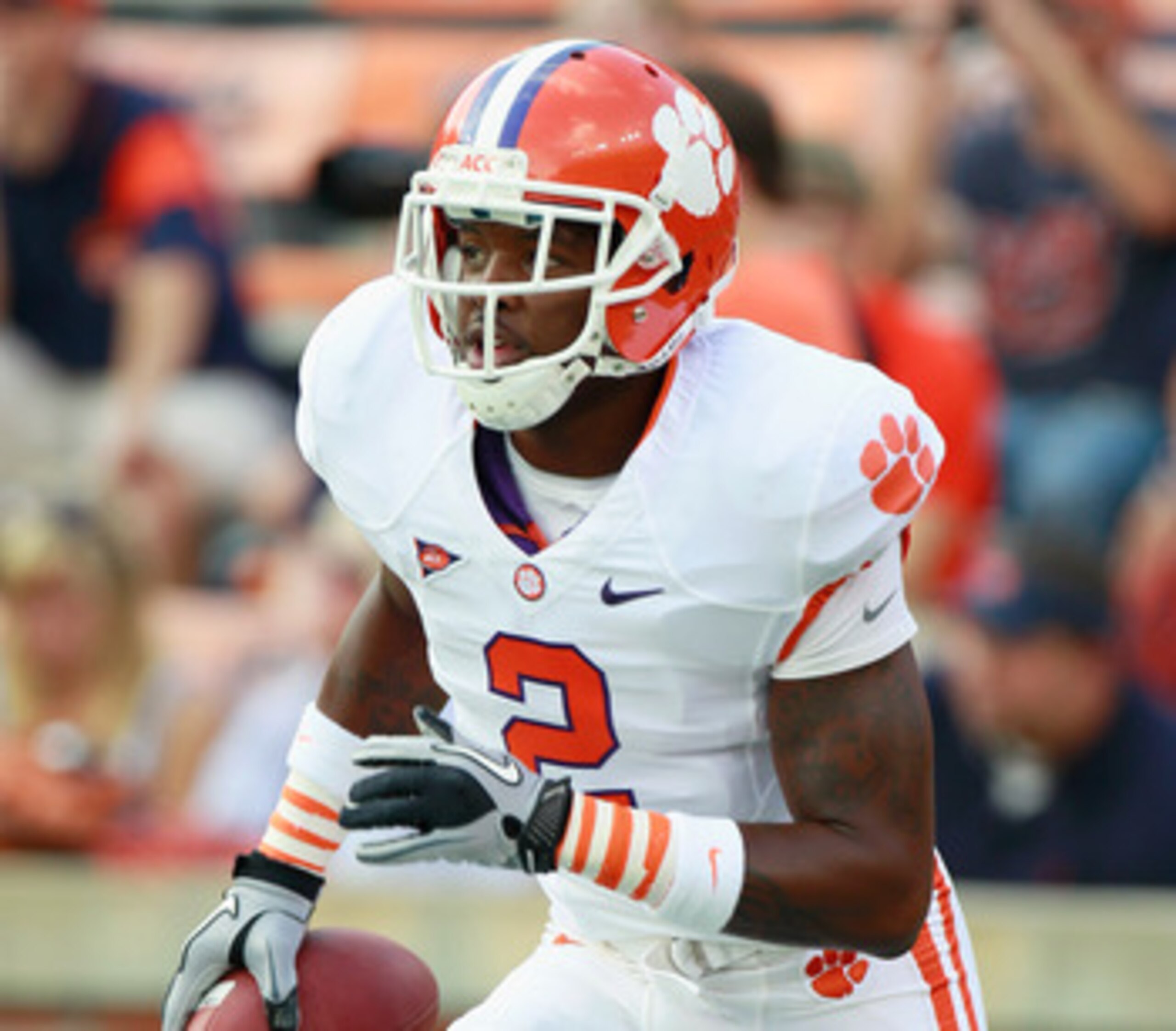 AUBURN, AL - SEPTEMBER 18: DeAndre McDaniel #2 of the Clemson Tigers against the Auburn Tigers at Jordan-Hare Stadium on September 18, 2010 in Auburn, Alabama. (Photo by Kevin C. Cox/Getty Images) AUBURN, AL - SEPTEMBER 18: DeAndre McDaniel #2 of the Clemson Tigers against the Auburn Tigers at Jordan-Hare Stadium on September 18, 2010 in Auburn, Alabama. (Photo by Kevin C. Cox/Getty Images)