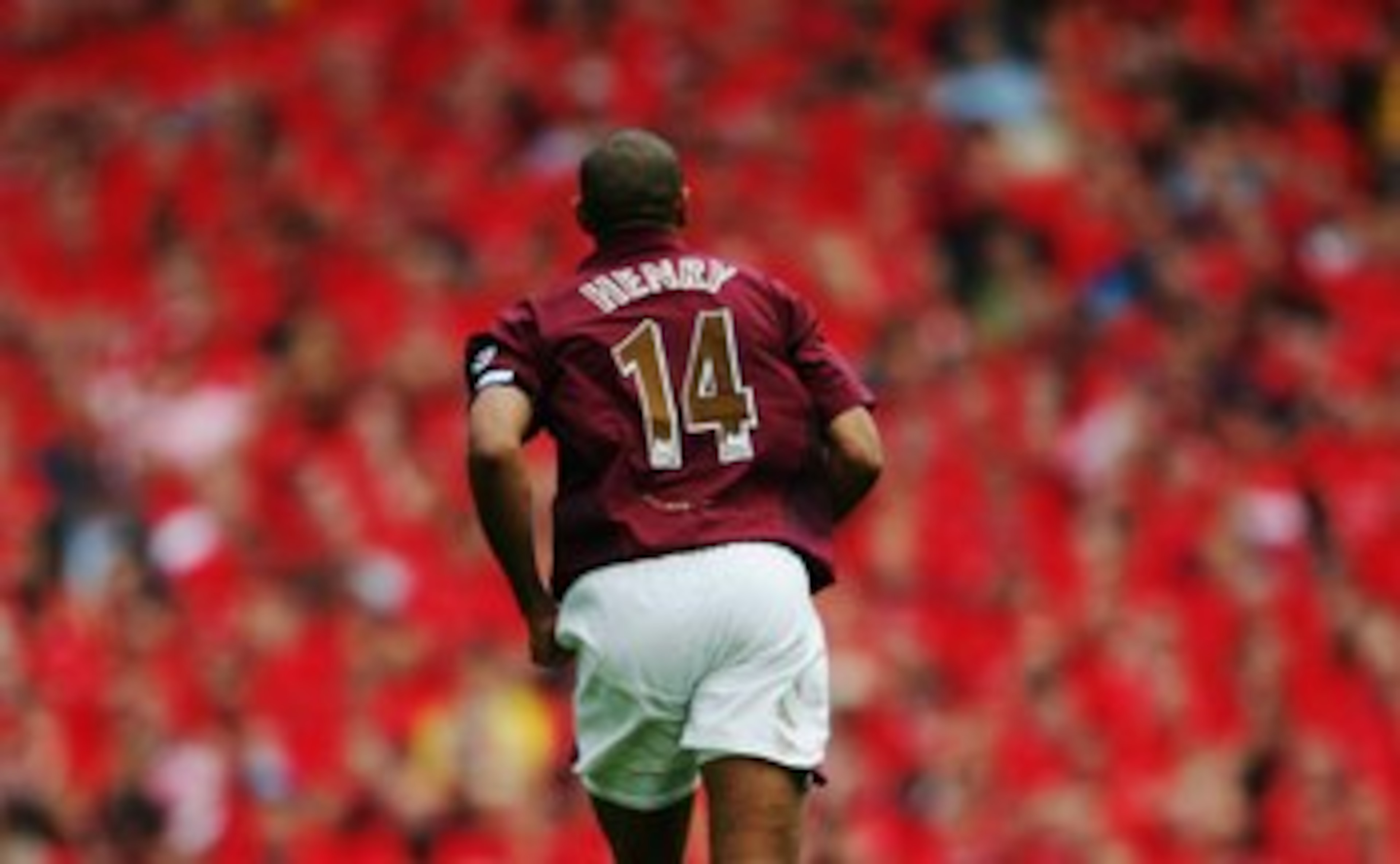 LONDON - MAY 07:  Thierry Henry of Arsenal during the Barclays Premiership match between Arsenal and Wigan Athletic at Highbury on May 7, 2006 in London, England.  The match was the last to be played at Highbury after 93 years, as next season Arsenal will