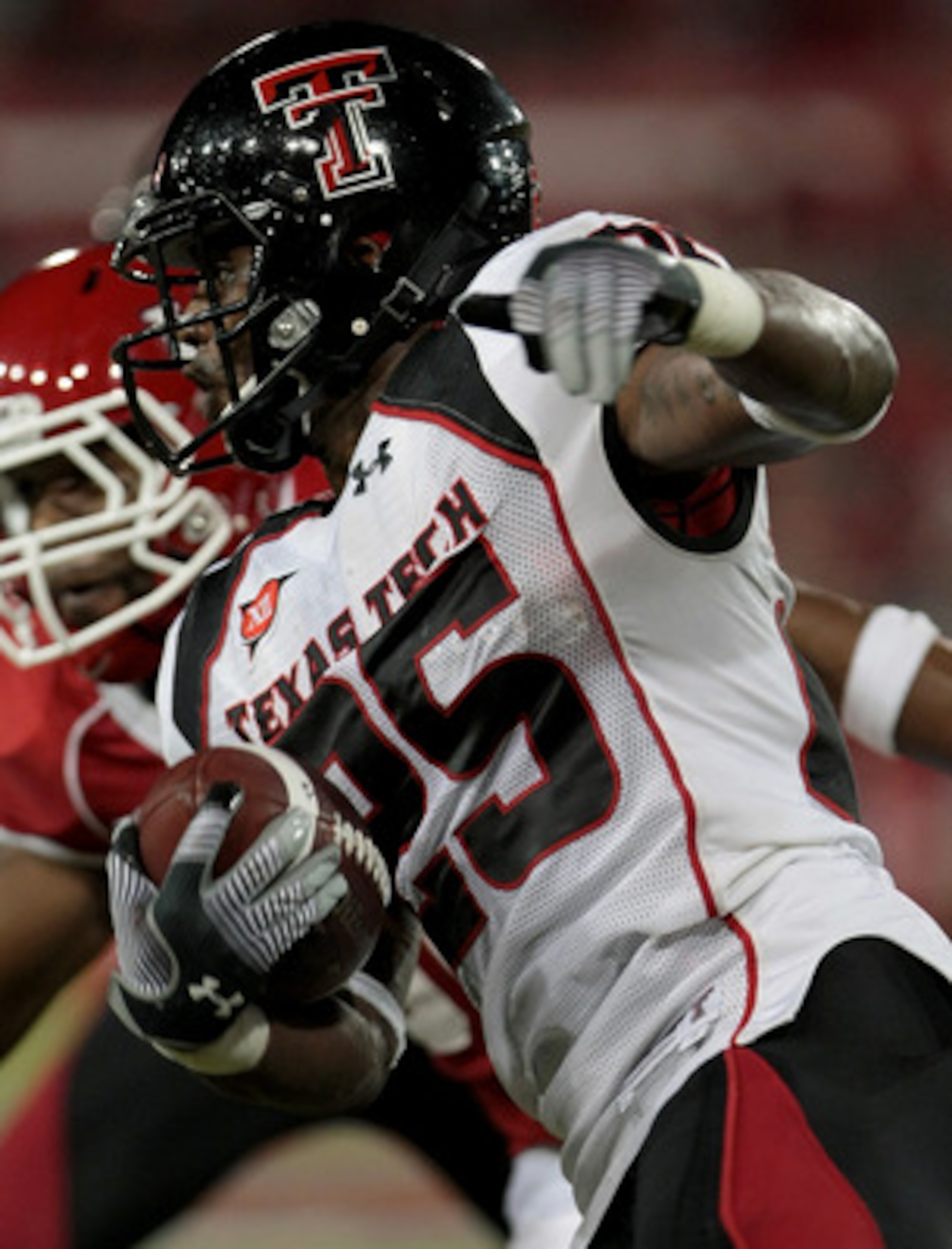 HOUSTON - SEPTEMBER 26: Running back Baron Batch #25 of the Texas Tech Red Raiders rushes against the Houston Cougars at Robertson Stadium on September 26, 2009 in Houston, Texas. (Photo by Thomas B. Shea/Getty Images) HOUSTON - SEPTEMBER 26: Running back Baron Batch #25 of the Texas Tech Red Raiders rushes against the Houston Cougars at Robertson Stadium on September 26, 2009 in Houston, Texas. (Photo by Thomas B. Shea/Getty Images)