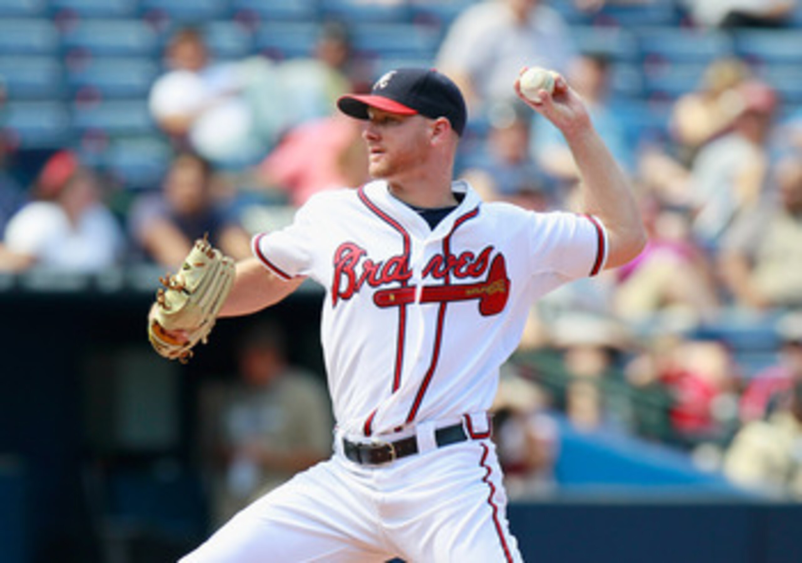 ATLANTA - SEPTEMBER 15:  Pitcher Jonny Venters #39 of the Atlanta Braves against the Washington Nationals at Turner Field on September 15, 2010 in Atlanta, Georgia.  (Photo by Kevin C. Cox/Getty Images)