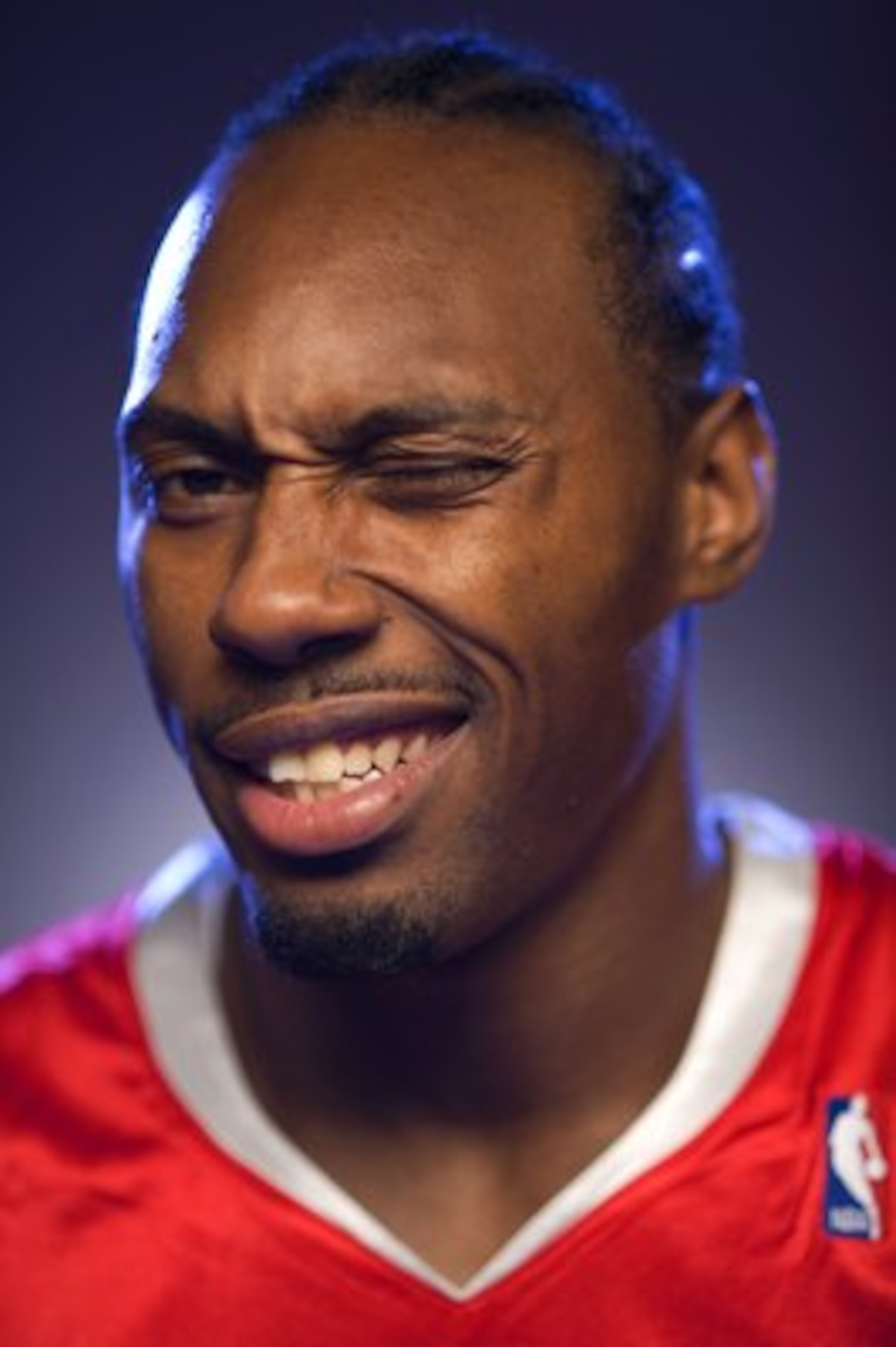 TARRYTOWN, NY - JULY 29: Joey Dorsey of the Houston Rockets poses for a portrait during the 2008 NBA Rookie Photo Shoot on July 29, 2008 at the MSG Training Facility in Tarrytown, New York. NOTE TO USER: User expressly acknowledges and agrees that, by TARRYTOWN, NY - JULY 29: Joey Dorsey of the Houston Rockets poses for a portrait during the 2008 NBA Rookie Photo Shoot on July 29, 2008 at the MSG Training Facility in Tarrytown, New York. NOTE TO USER: User expressly acknowledges and agrees that, by