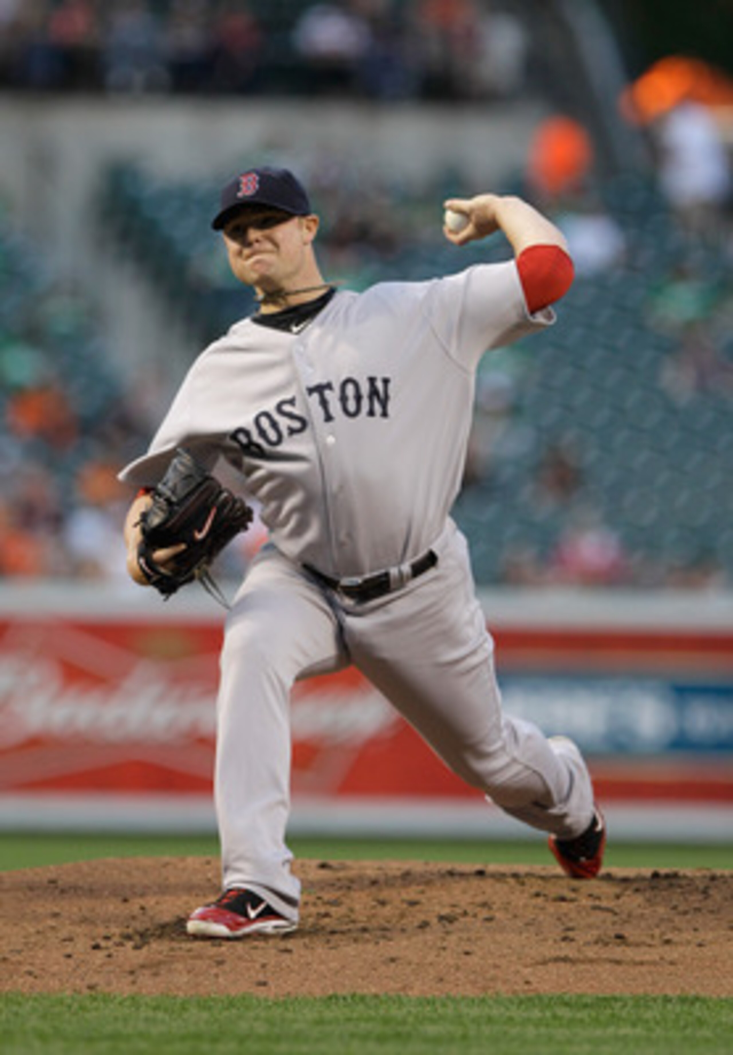 BALTIMORE, MD - APRIL 28:  Starting pitcher Jon Lester #31 of the Boston Red Sox delivers to a Baltimore Orioles batter at Oriole Park at Camden Yards on April 28, 2011 in Baltimore, Maryland.  (Photo by Rob Carr/Getty Images)