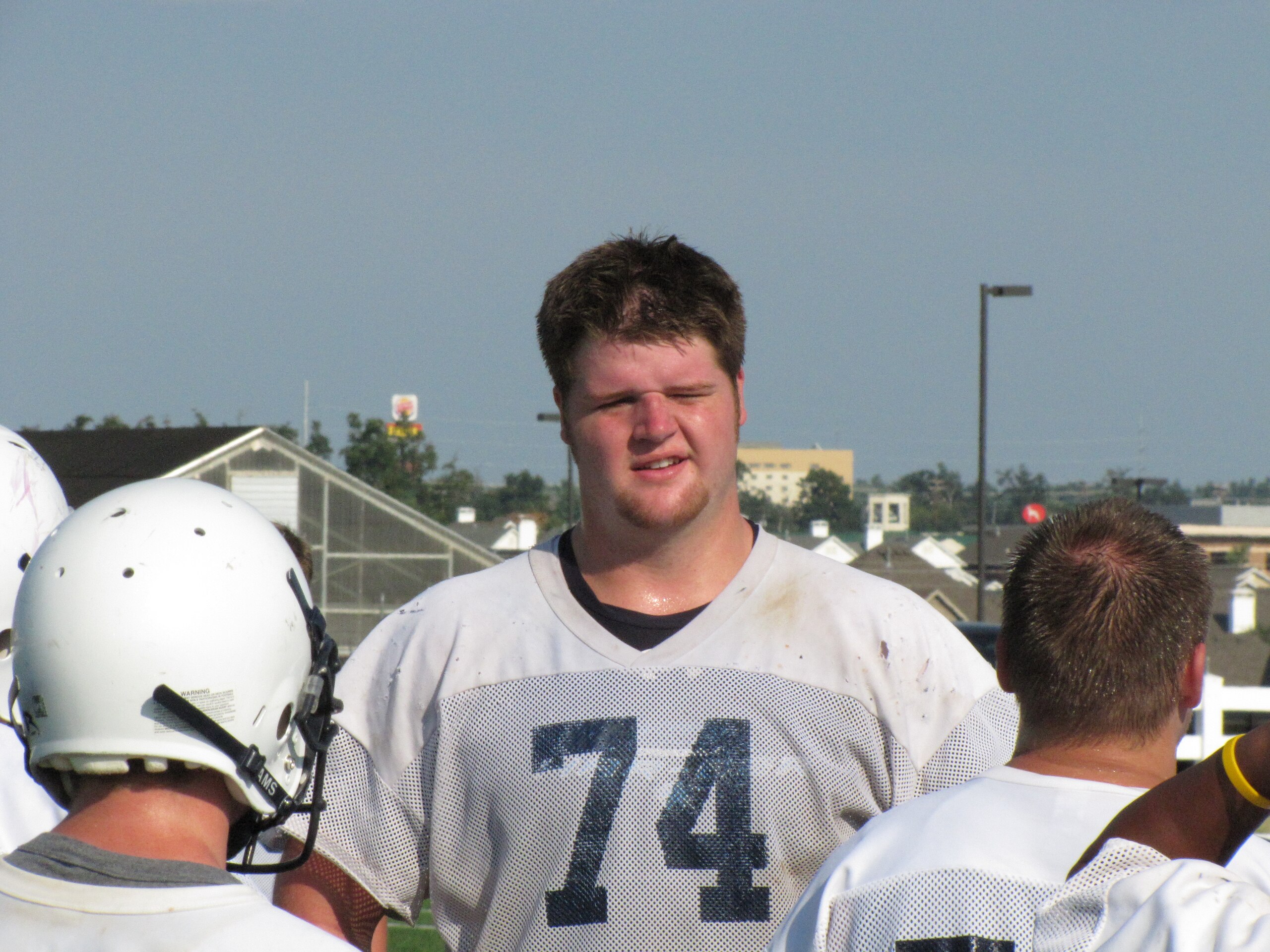 Brey Cook is the real deal and Petrino won't waste a red shirt year on this lineman.