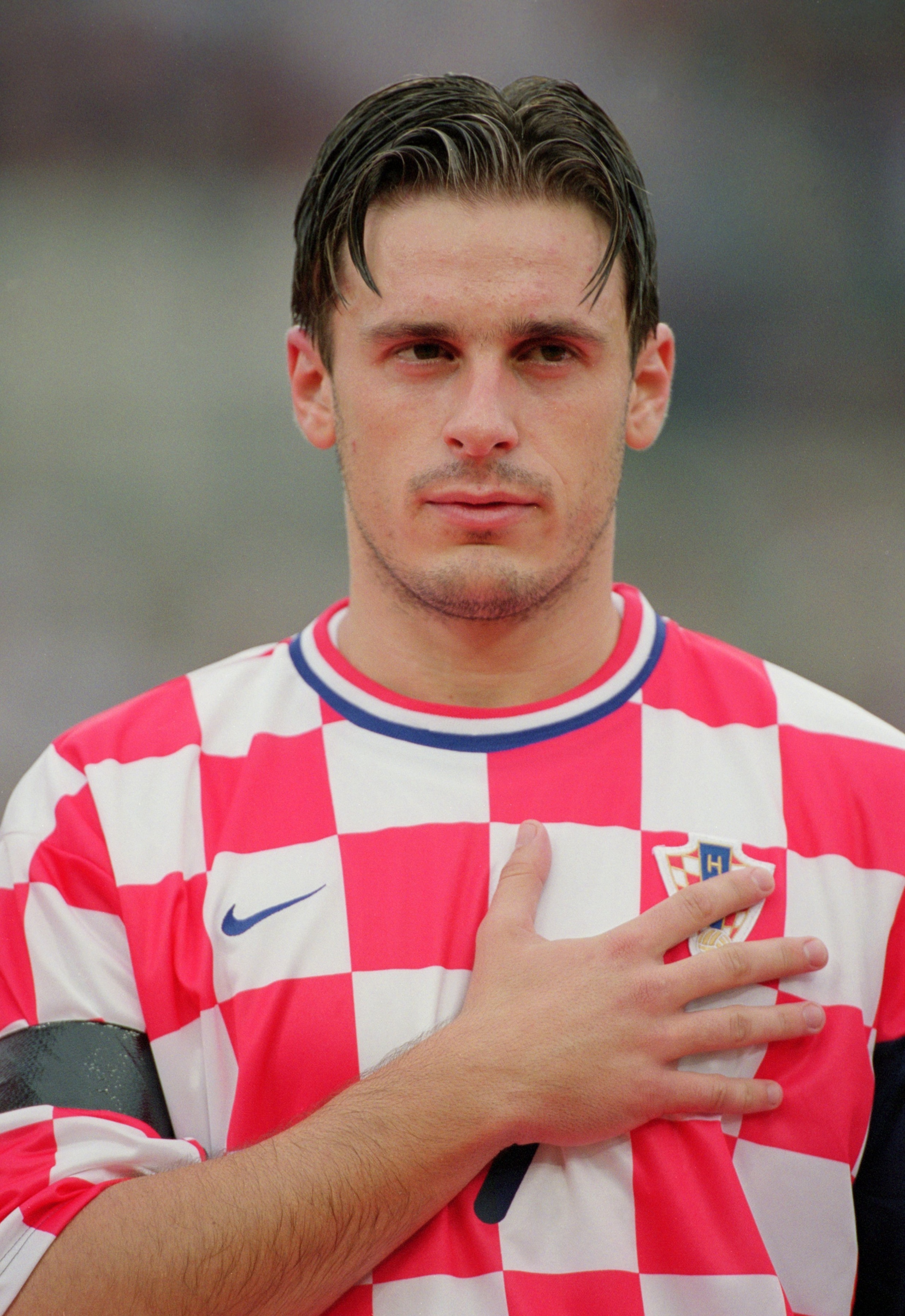 15 Aug 2001: Portrait of Bosko Balaban of Croatia prior to the FIFA 2002 World Cup Qualifier between Republic of Ireland and Croatia played at Lansdowne Road in Dublin, Ireland. The match ended ina 2 - 2 draw. \ Mandatory Credit: Jamie McDonald /Allspor 15 Aug 2001: Portrait of Bosko Balaban of Croatia prior to the FIFA 2002 World Cup Qualifier between Republic of Ireland and Croatia played at Lansdowne Road in Dublin, Ireland. The match ended ina 2 - 2 draw. \ Mandatory Credit: Jamie McDonald /Allspor