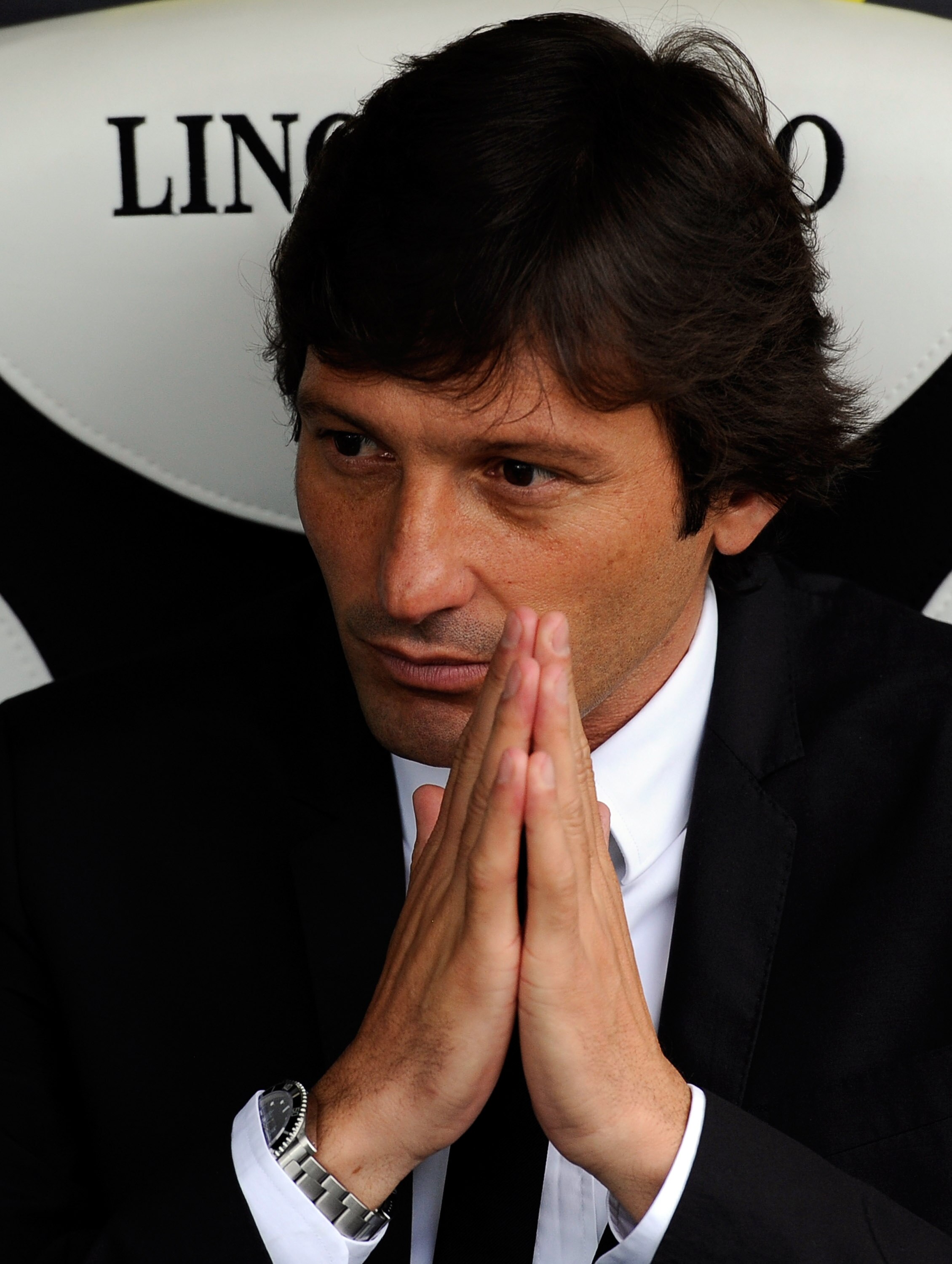 CESENA, ITALY - APRIL 30: FC Inter Milan head coach Leonardo during the Serie A match between AC Cesena and FC Internazionale Milano at Dino Manuzzi Stadium on April 30, 2011 in Cesena, Italy. (Photo by Claudio Villa/Getty Images) CESENA, ITALY - APRIL 30: FC Inter Milan head coach Leonardo during the Serie A match between AC Cesena and FC Internazionale Milano at Dino Manuzzi Stadium on April 30, 2011 in Cesena, Italy. (Photo by Claudio Villa/Getty Images)