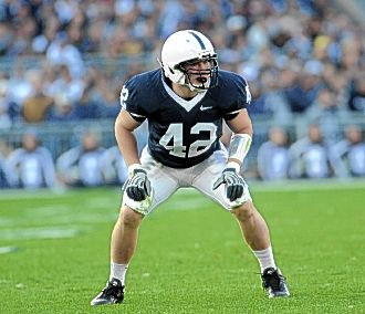 Michael Mauti will be a fixture in the middle of the defense. Photo: Penn State University