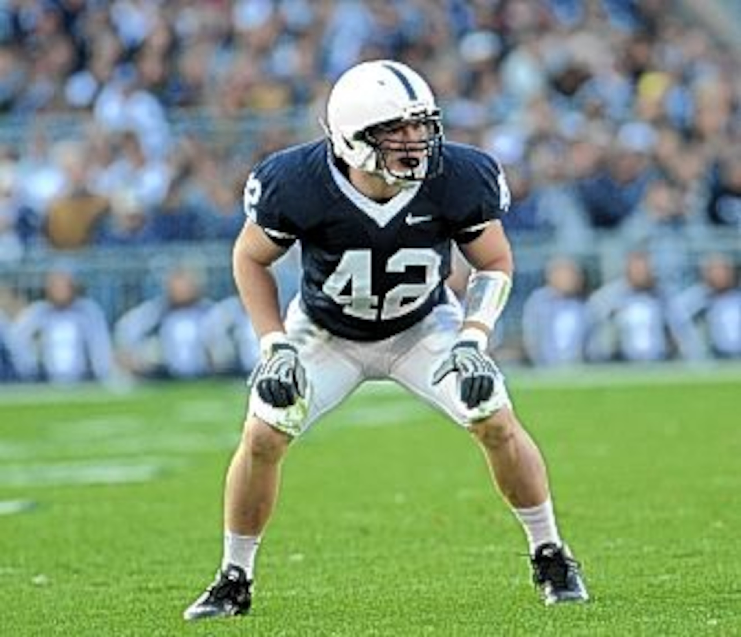 Michael Mauti will be a fixture in the middle of the defense. Photo: Penn State University Michael Mauti will be a fixture in the middle of the defense. Photo: Penn State University