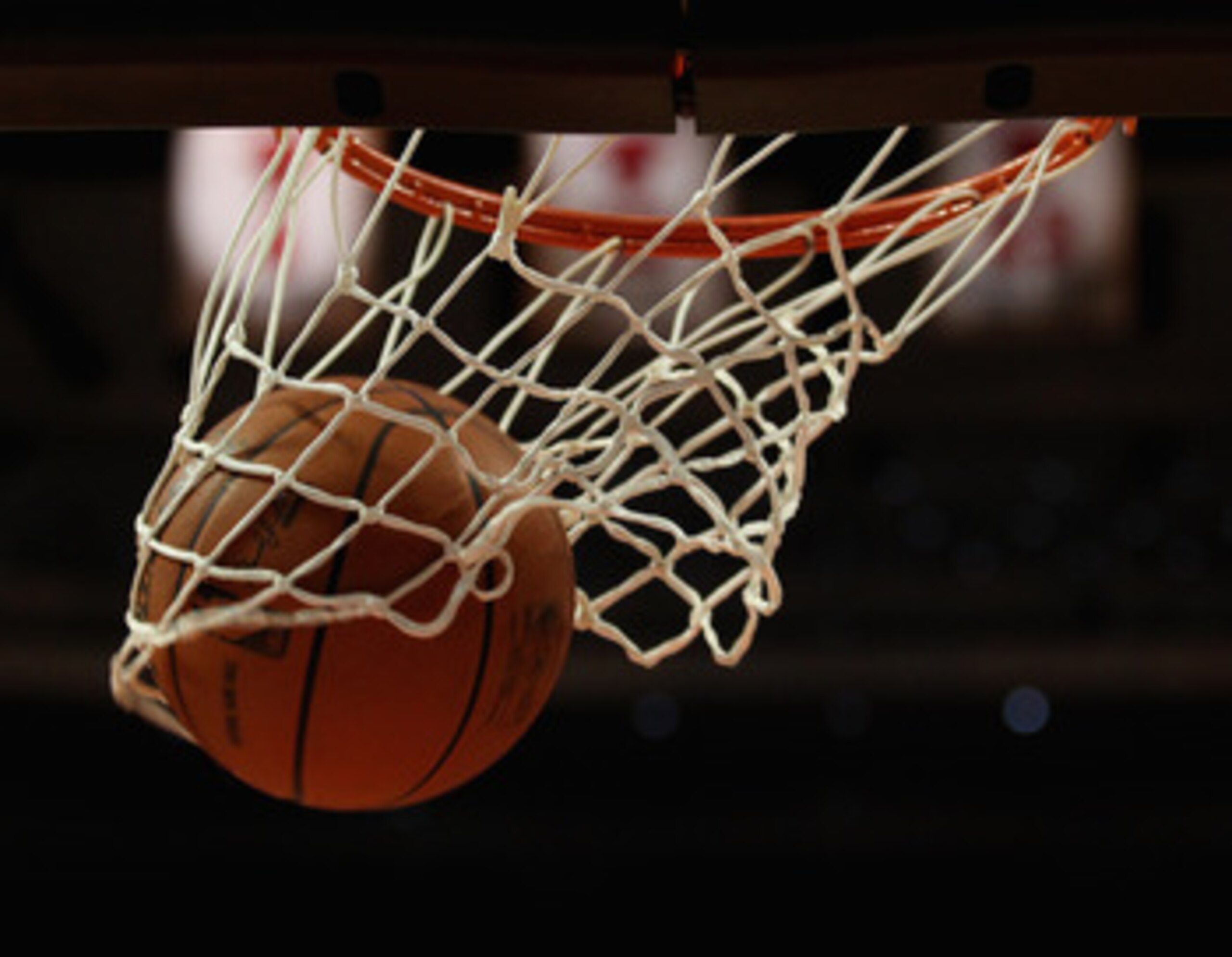 CHICAGO, IL - MAY 04: A ball swishes through the basket netting during warm-ups before the Chicago Bulls take on the Atlanta Hawks in Game Two of the Eastern Conference Semifinals in the 2011 NBA Playoffs at the United Center on May 4, 2011 in Chicago, Il