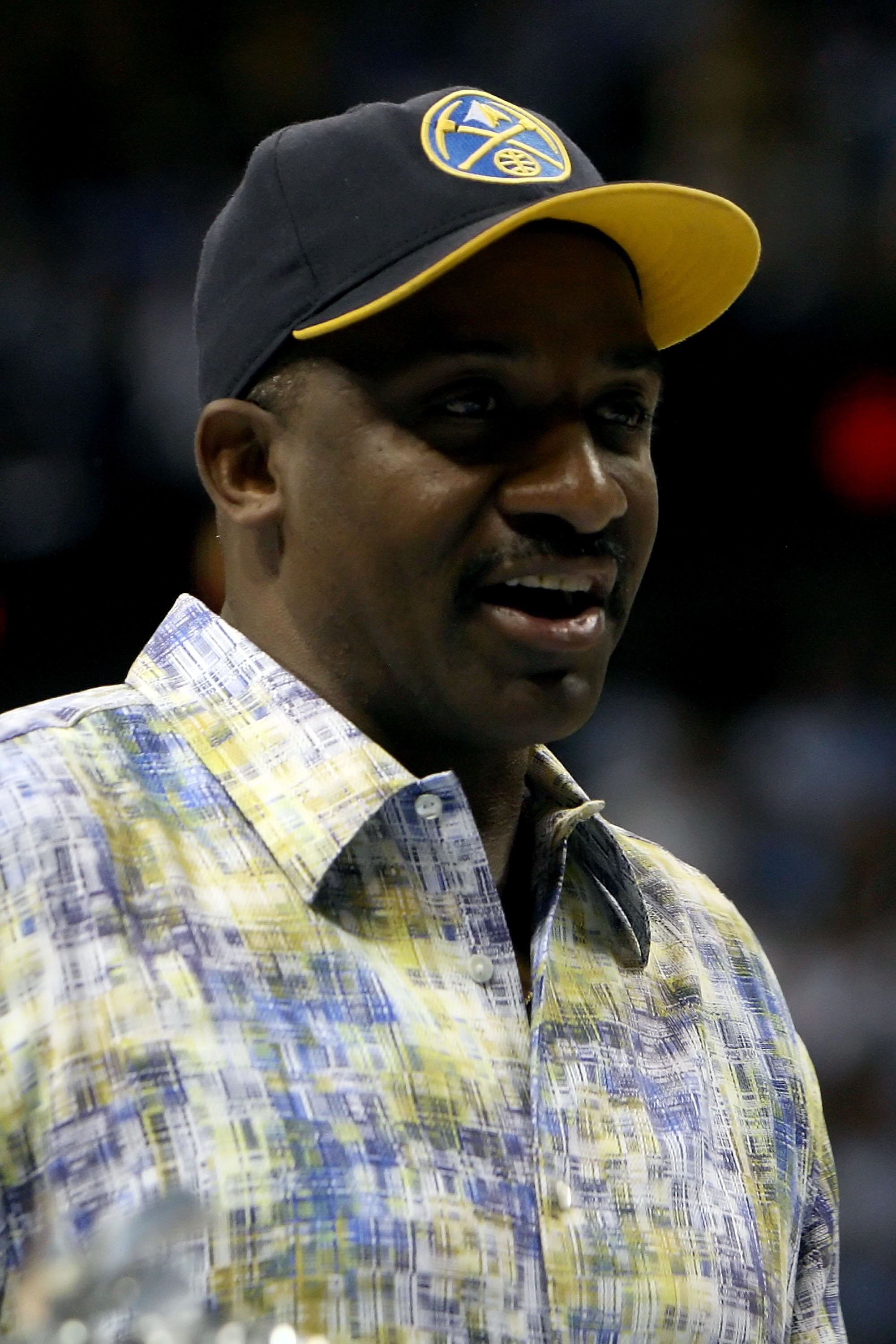 DENVER - MAY 23:  NBA legend David Thompson attends Game Three of the Western Conference Finals during the 2009 NBA Playoffs between the Denver Nuggets and the Los Angeles Lakers at Pepsi Center on May 23, 2009 in Denver, Colorado. NOTE TO USER: User expr