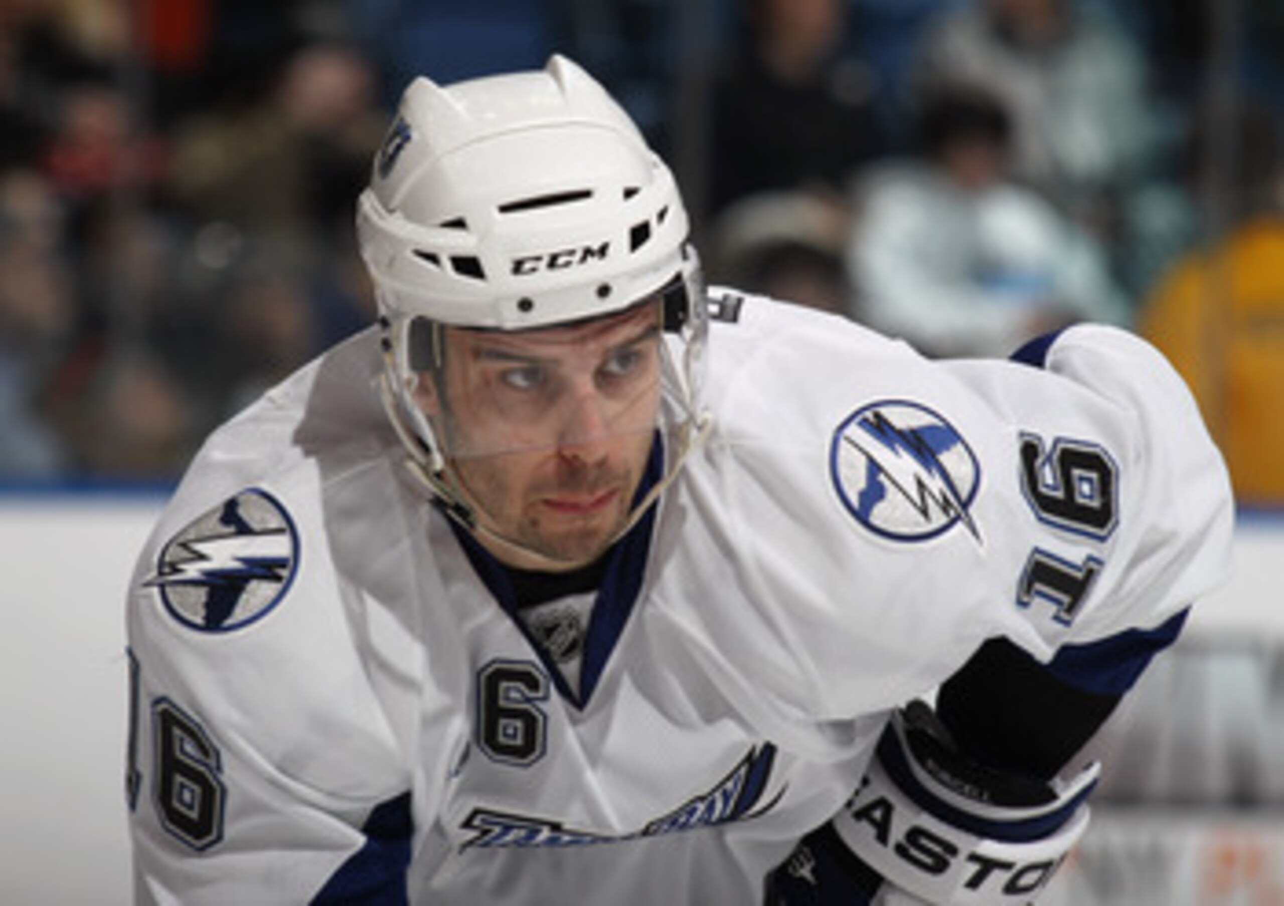 UNIONDALE, NY - DECEMBER 22: Teddy Purcell #16 of the Tampa Bay Lightning skates against the New York Islanders at the Nassau Coliseum on December 22, 2010 in Uniondale, New York. (Photo by Bruce Bennett/Getty Images) UNIONDALE, NY - DECEMBER 22: Teddy Purcell #16 of the Tampa Bay Lightning skates against the New York Islanders at the Nassau Coliseum on December 22, 2010 in Uniondale, New York. (Photo by Bruce Bennett/Getty Images)