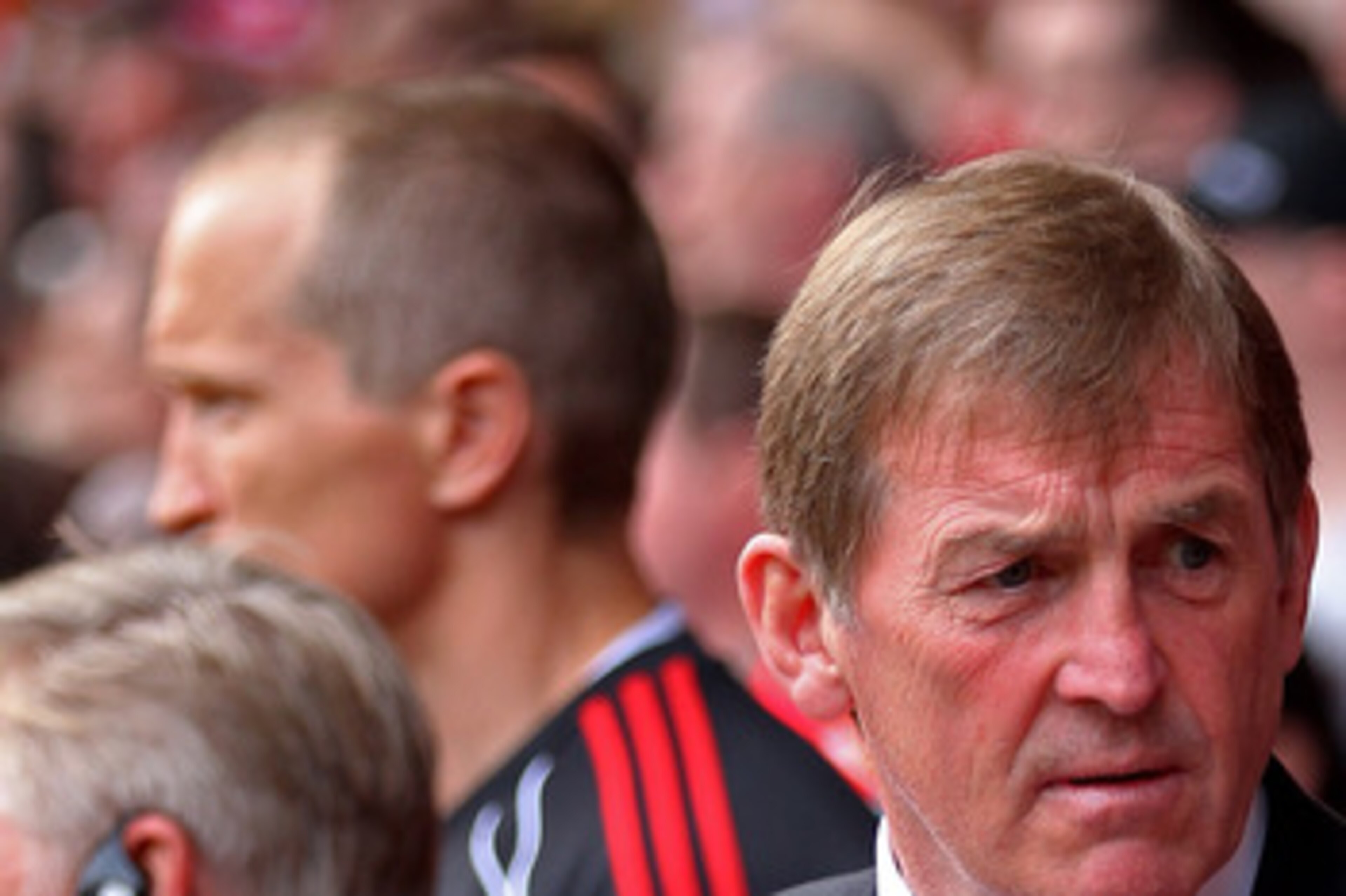 LIVERPOOL, ENGLAND - APRIL 23:  Liverpool Manager Kenny Dalglish gestures prior to the Barclays Premier League match between Liverpool and Birmingham City at Anfield on April 23, 2011 in Liverpool, England.  (Photo by Clive Brunskill/Getty Images)