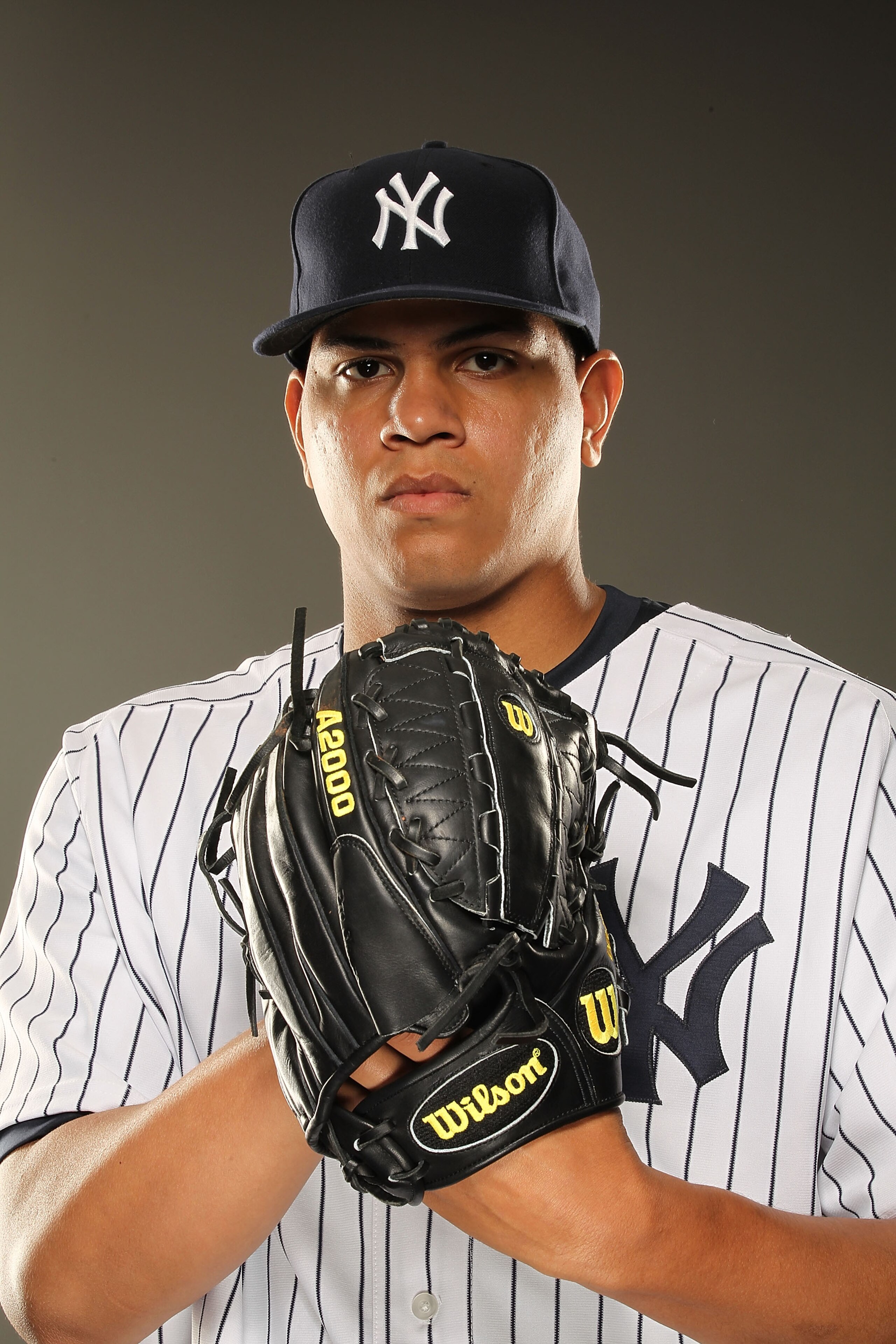 TAMPA, FL - FEBRUARY 23: Dellin Betances #72 of the New York Yankees poses for a portrait on Photo Day at George M. Steinbrenner Field on February 23, 2011 in Tampa, Florida. (Photo by Al Bello/Getty Images) TAMPA, FL - FEBRUARY 23: Dellin Betances #72 of the New York Yankees poses for a portrait on Photo Day at George M. Steinbrenner Field on February 23, 2011 in Tampa, Florida. (Photo by Al Bello/Getty Images)