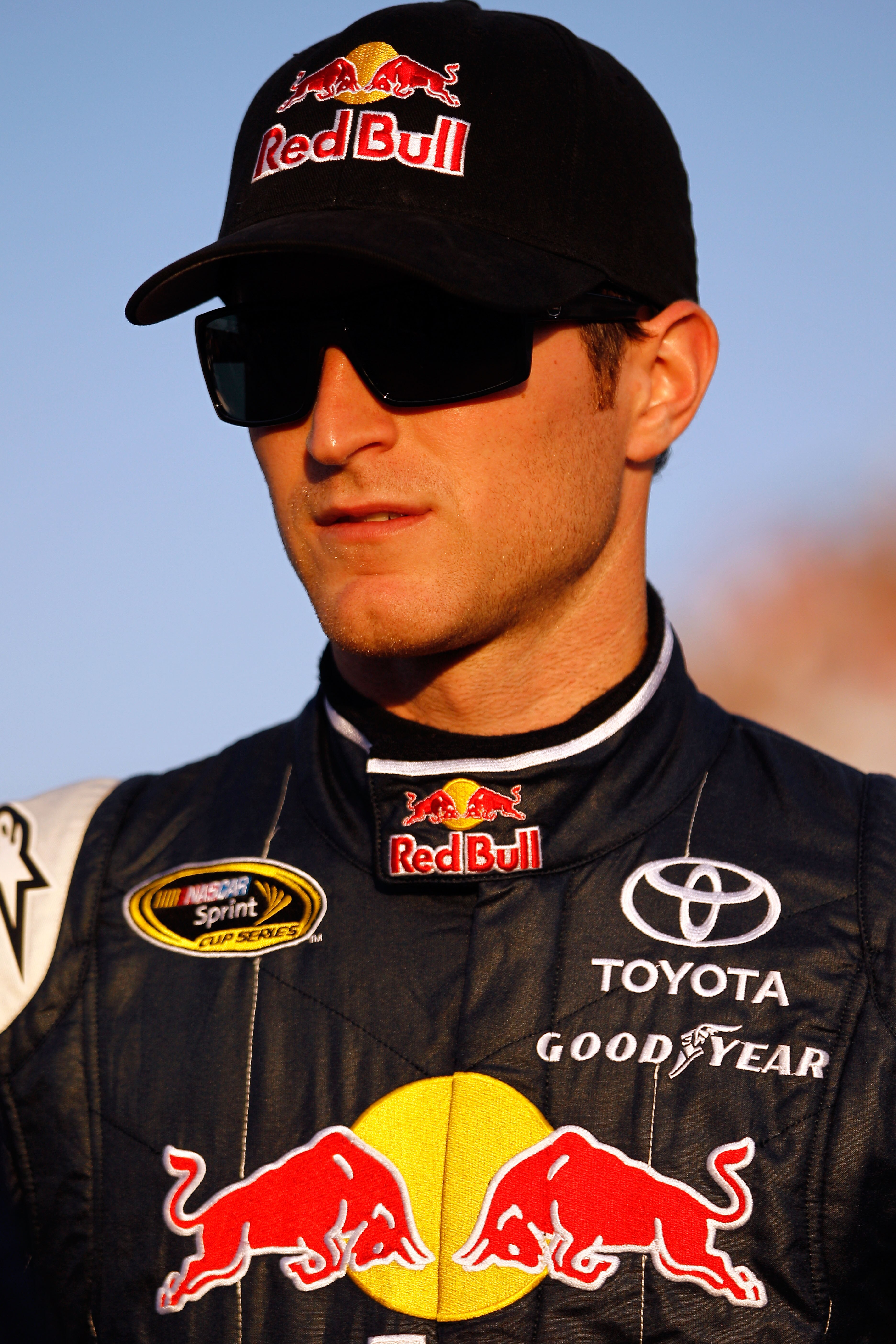 DARLINGTON, SC - MAY 07:  Kasey Kahne, driver of the #4 Red Bull Toyota, stands on the grid prior to the NASCAR Sprint Cup Series SHOWTIME Southern 500 at Darlington Raceway on May 7, 2011 in Darlington, South Carolina.  (Photo by Chris Graythen/Getty Ima