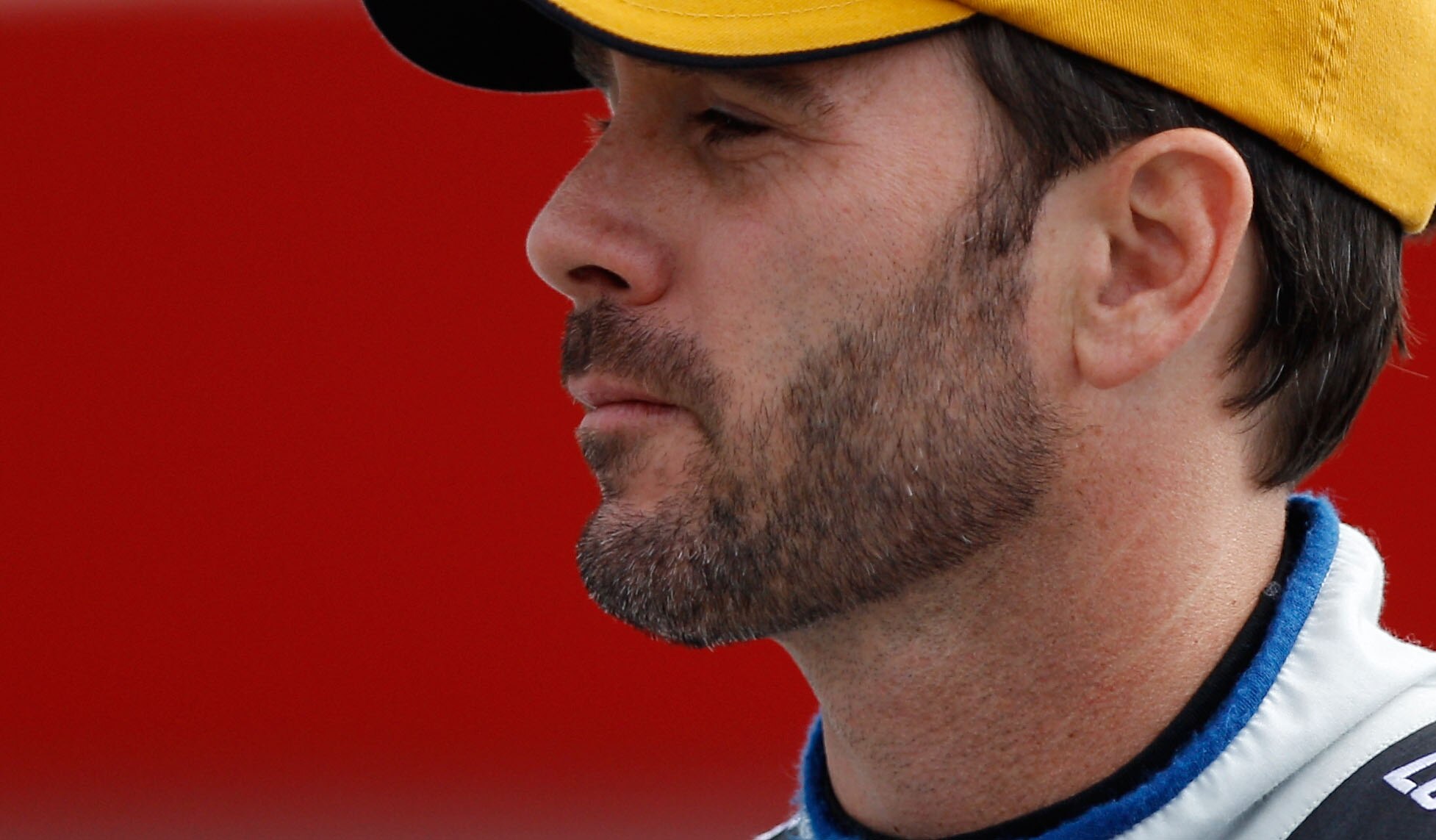 DARLINGTON, SC - MAY 06:  Jimmie Johnson, driver of the #48 Lowe's/Kobalt Tools Chevrolet, stands on pit road during qualifying for the NASCAR Sprint Cup Series SHOWTIME Southern 500 at Darlington Raceway on May 6, 2011 in Darlington, South Carolina.  (Ph